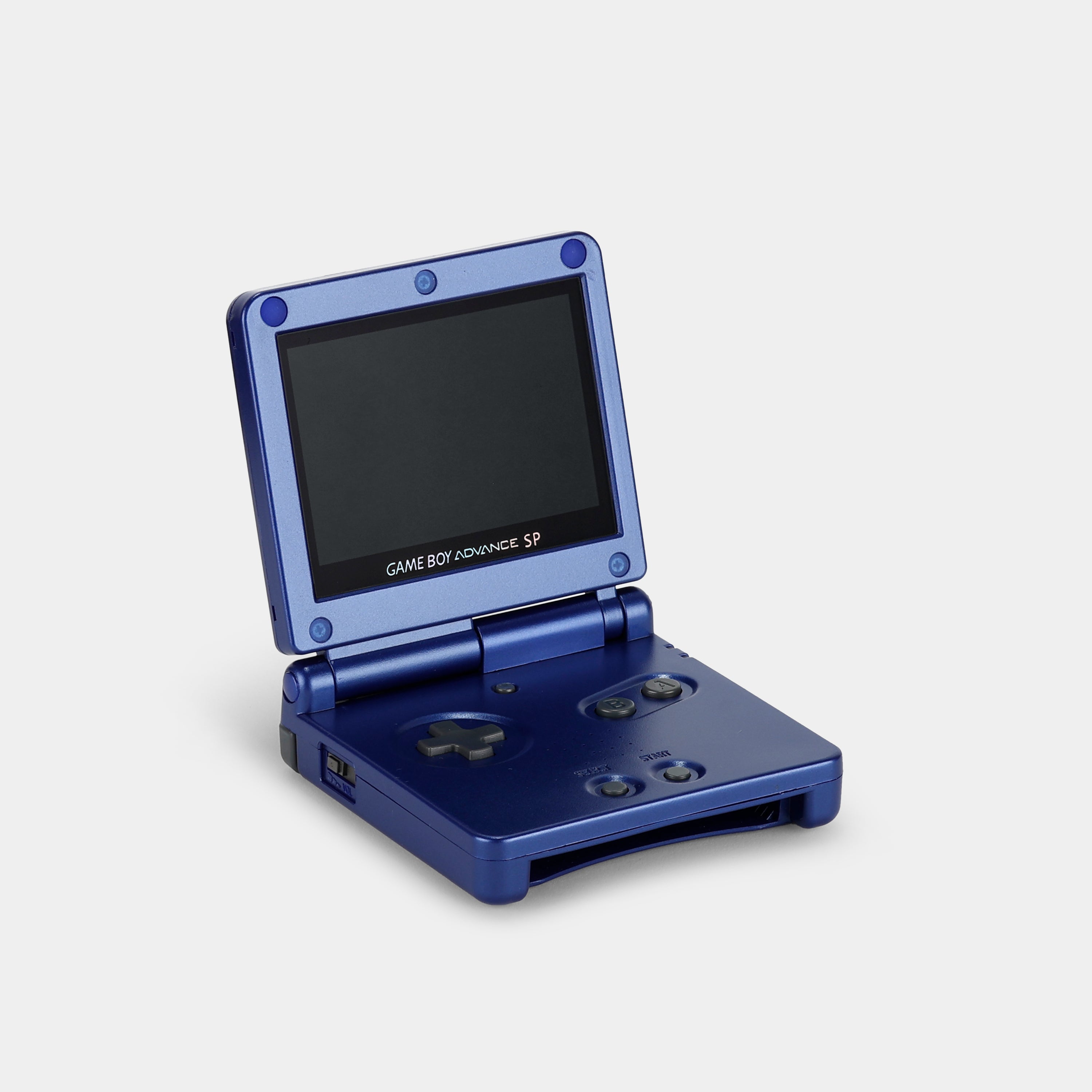 Nintendo Game Boy Advance SP Blue Game Console With Backlit Screen
