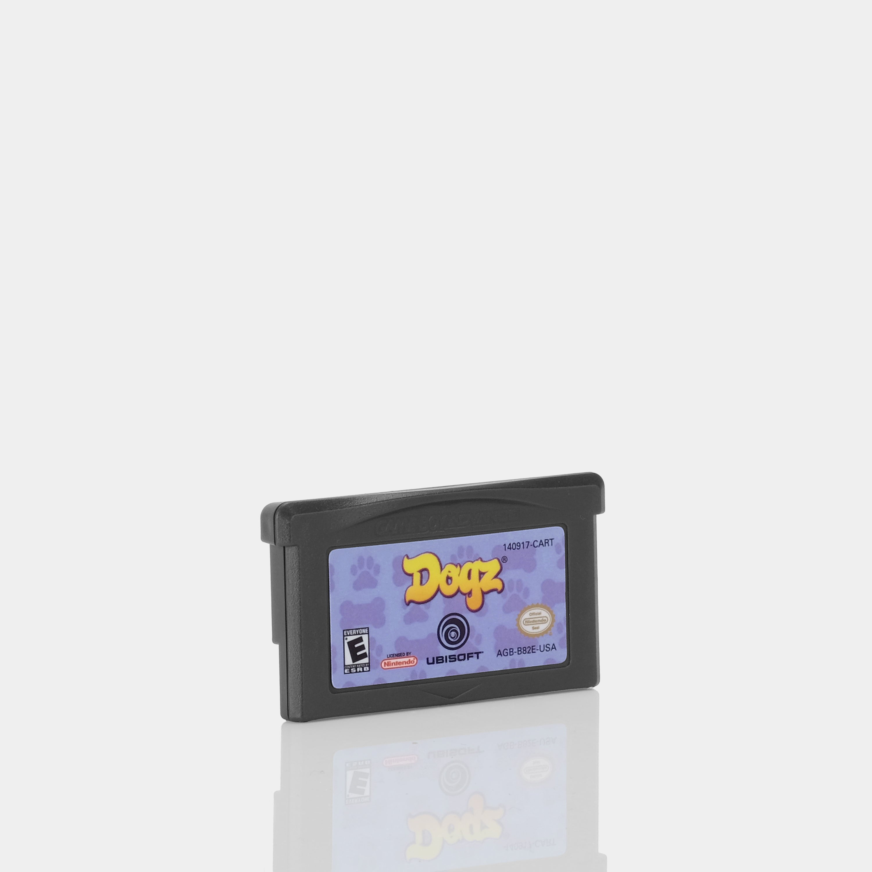 Nintendo Gameboy Advance SP and Dogs selling Game Cartridge