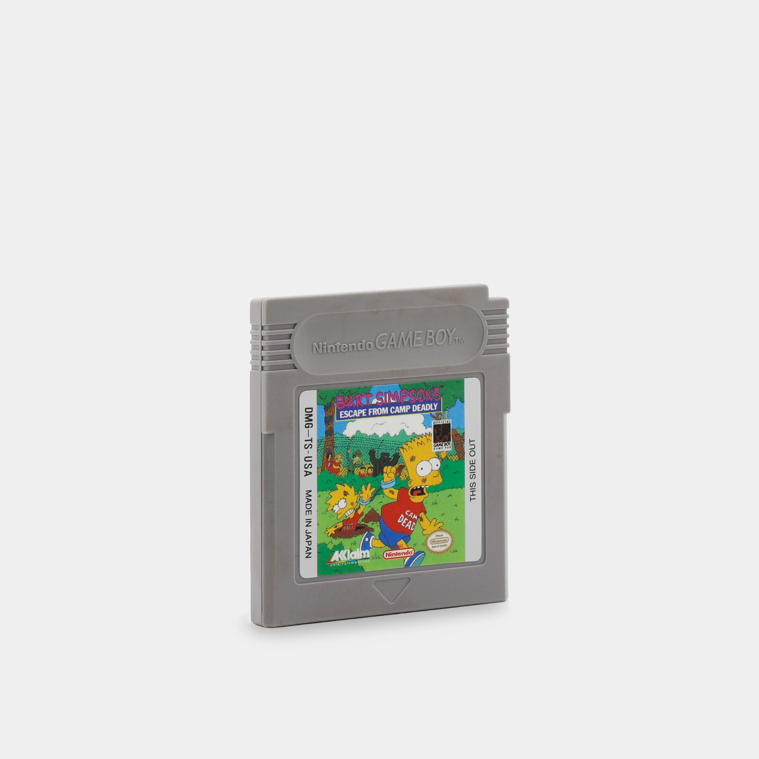 Bart Simpson's Escape From Camp Deadly Game Boy Game