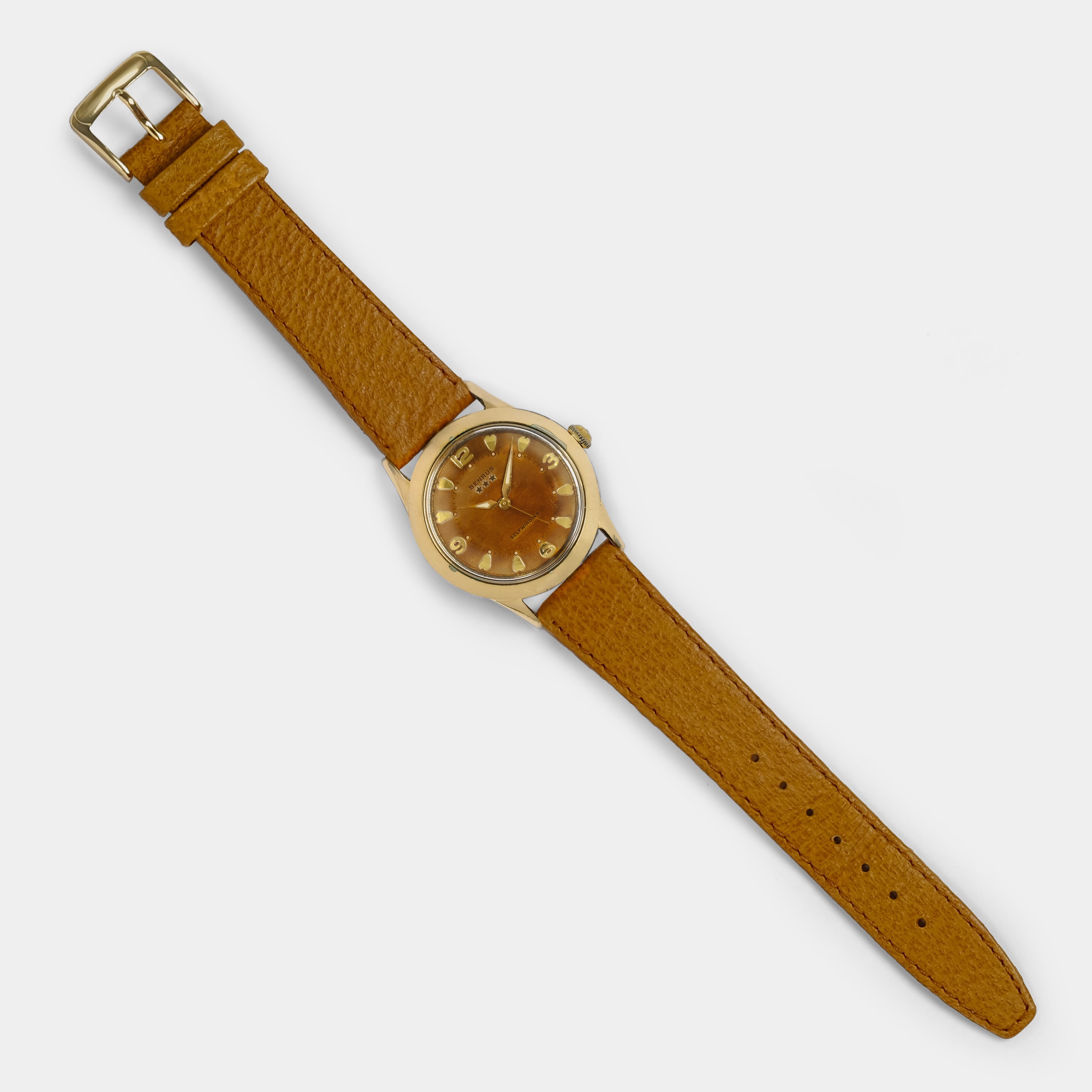 Benrus Self-Winding Automatic Circa 1950s Wristwatch