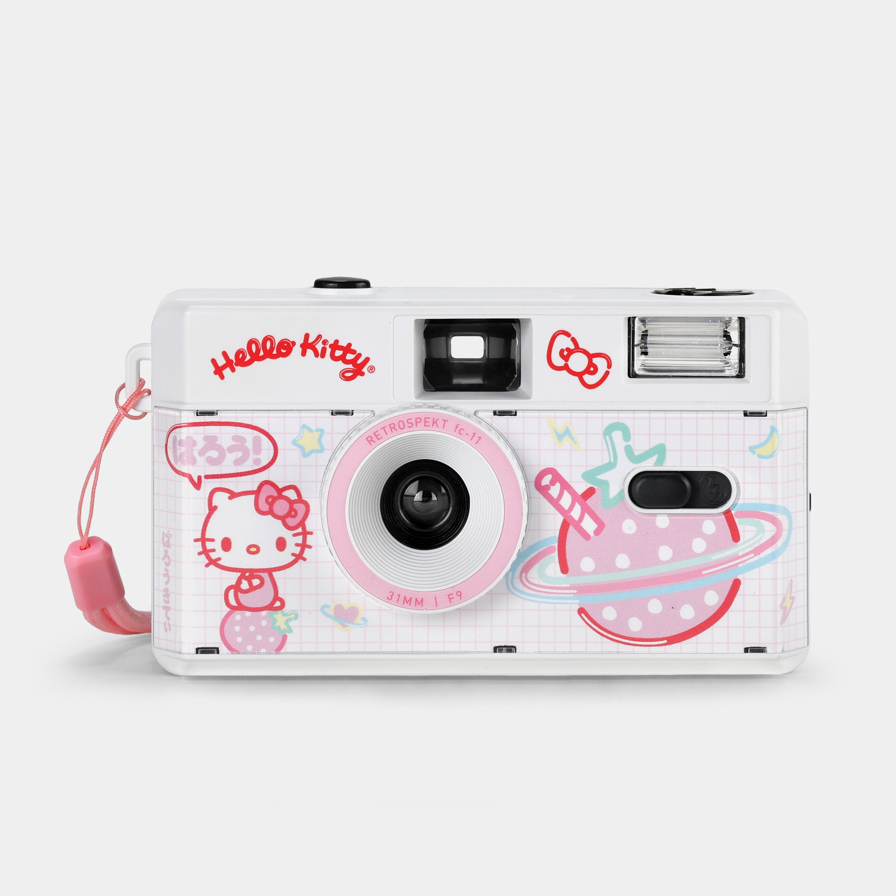 Hello Kitty "Strawberry Kawaii" Planet 35mm Film Camera