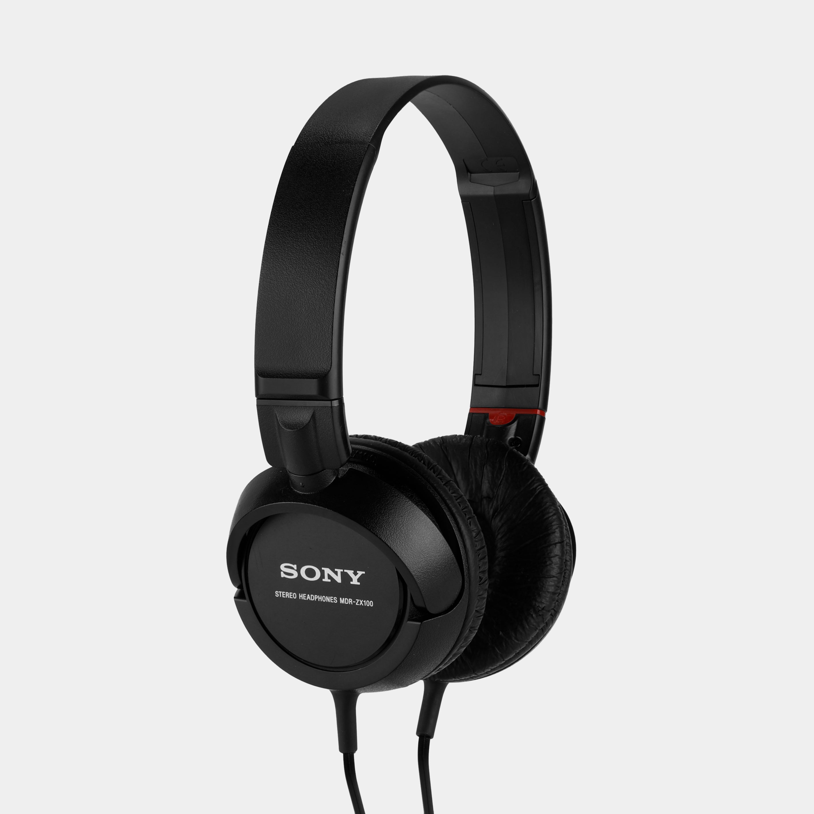 Sony MD-ZX100 Black Stereo On-Ear Headphones