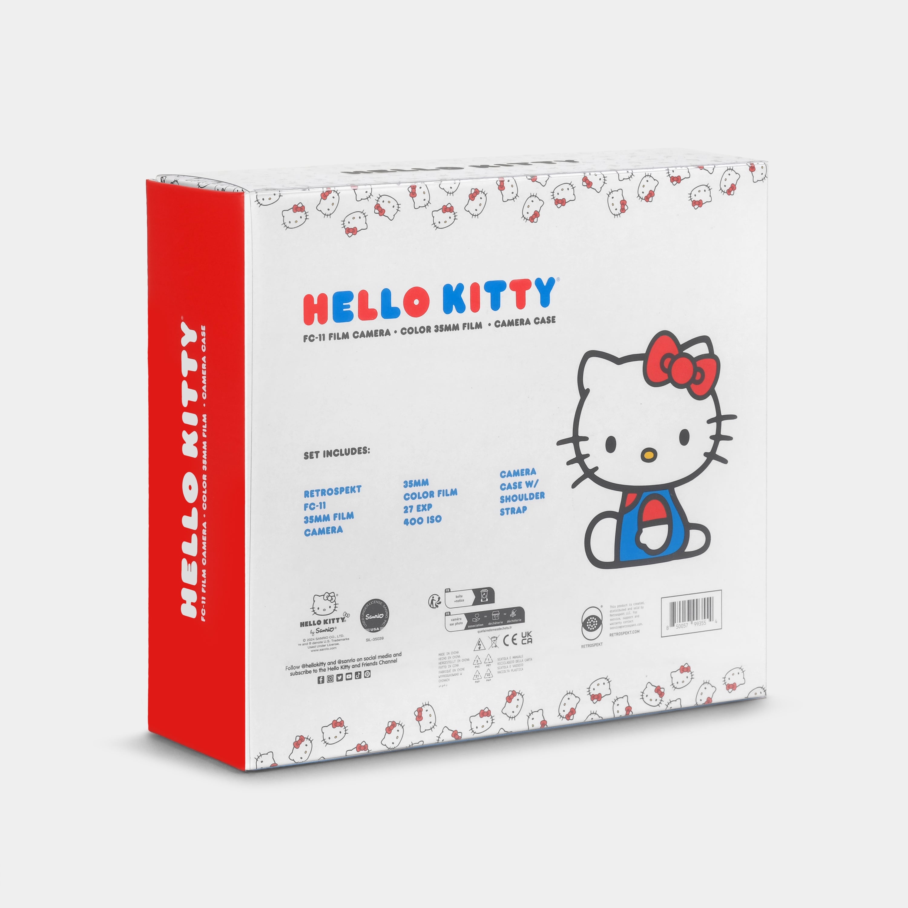 Hello Kitty Classic FC-11 35mm Camera, Bag and Film Gift Set
