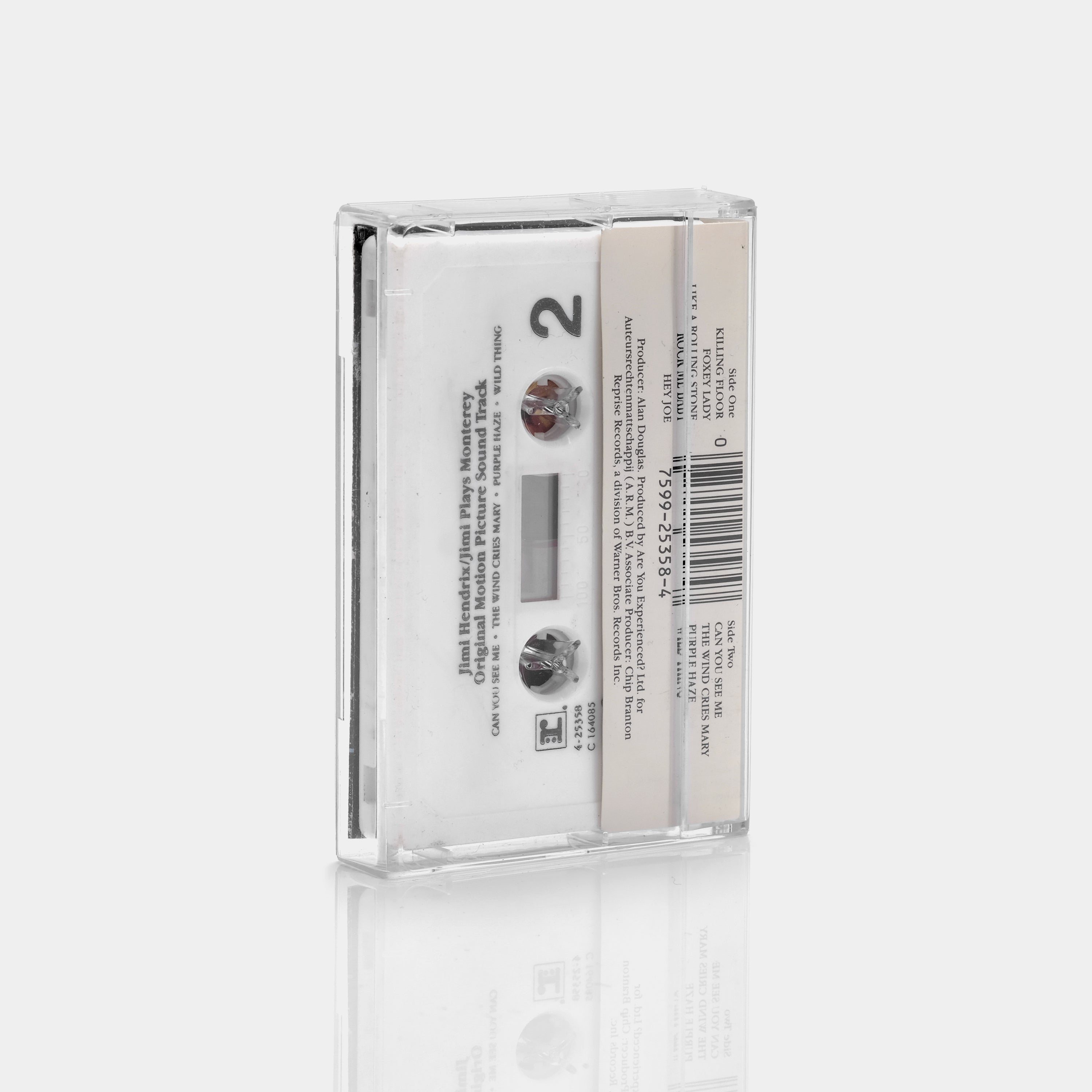 Jimi Hendrix - Jimi Plays Monterey (Original Motion Picture Soundtrack) Cassette Tape