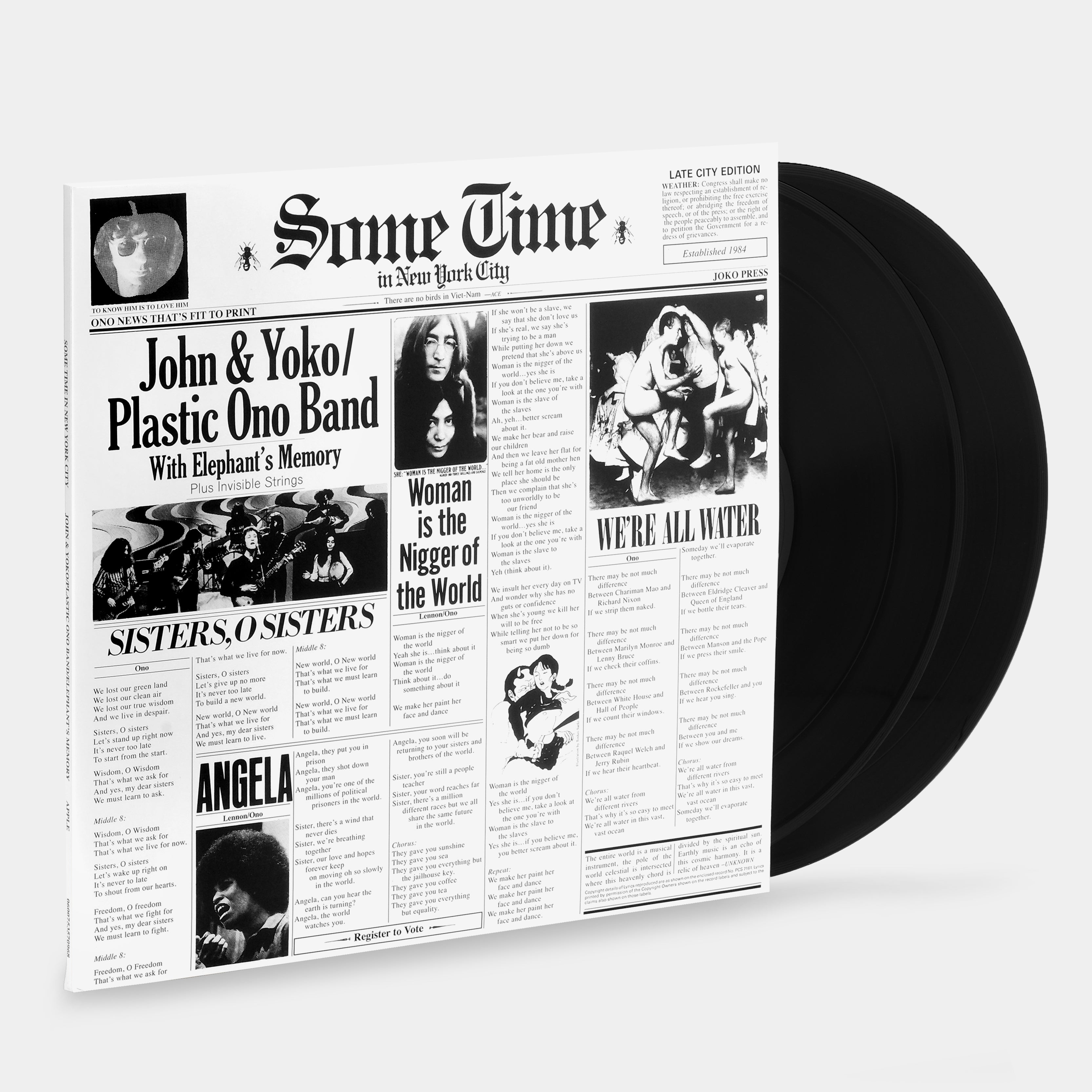 John Lennon & Yoko Ono - Some Time In New York City 2xLP Vinyl Record
