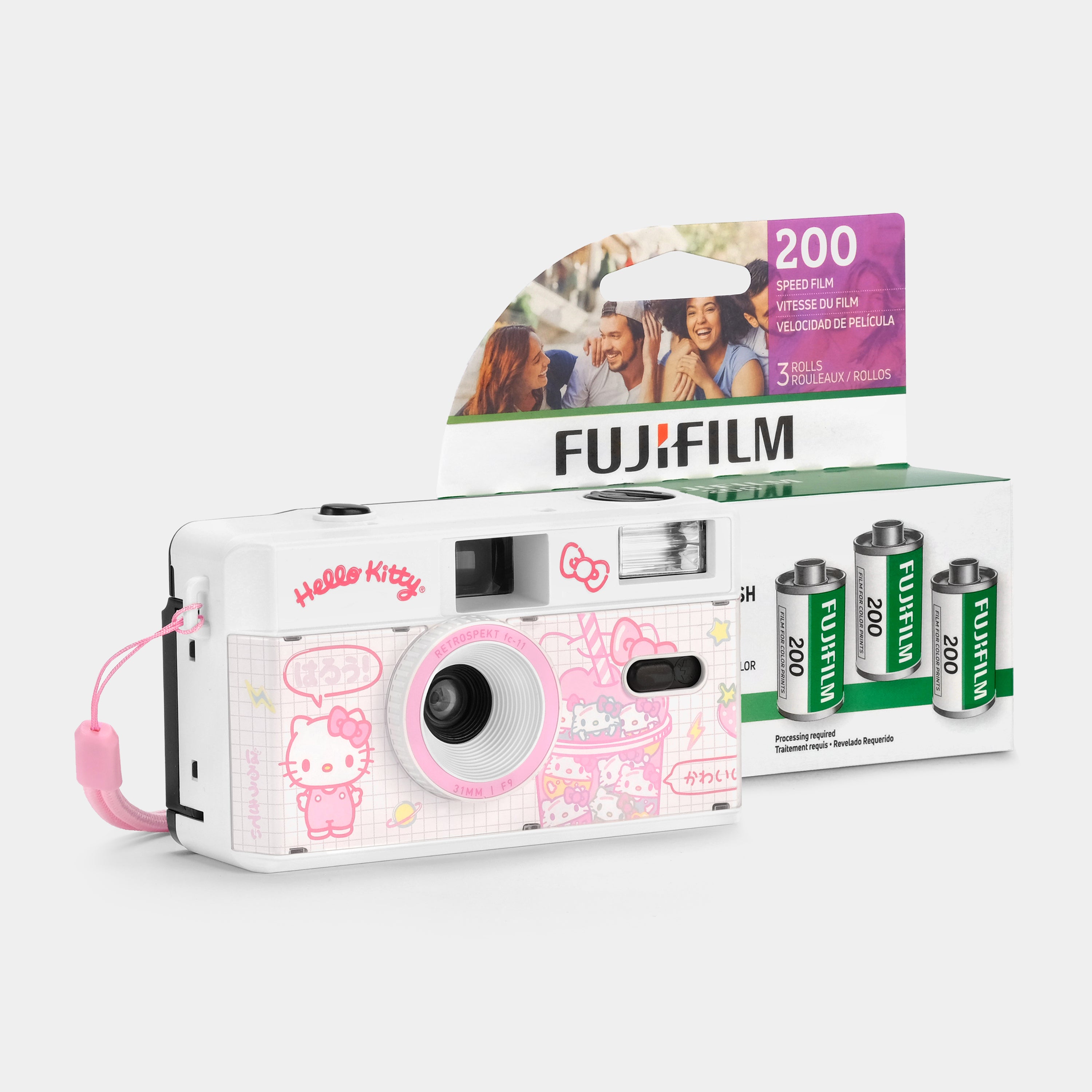 Hello Kitty Fuji Film Epion APS Film Camera Point on sale and Shoot p&s