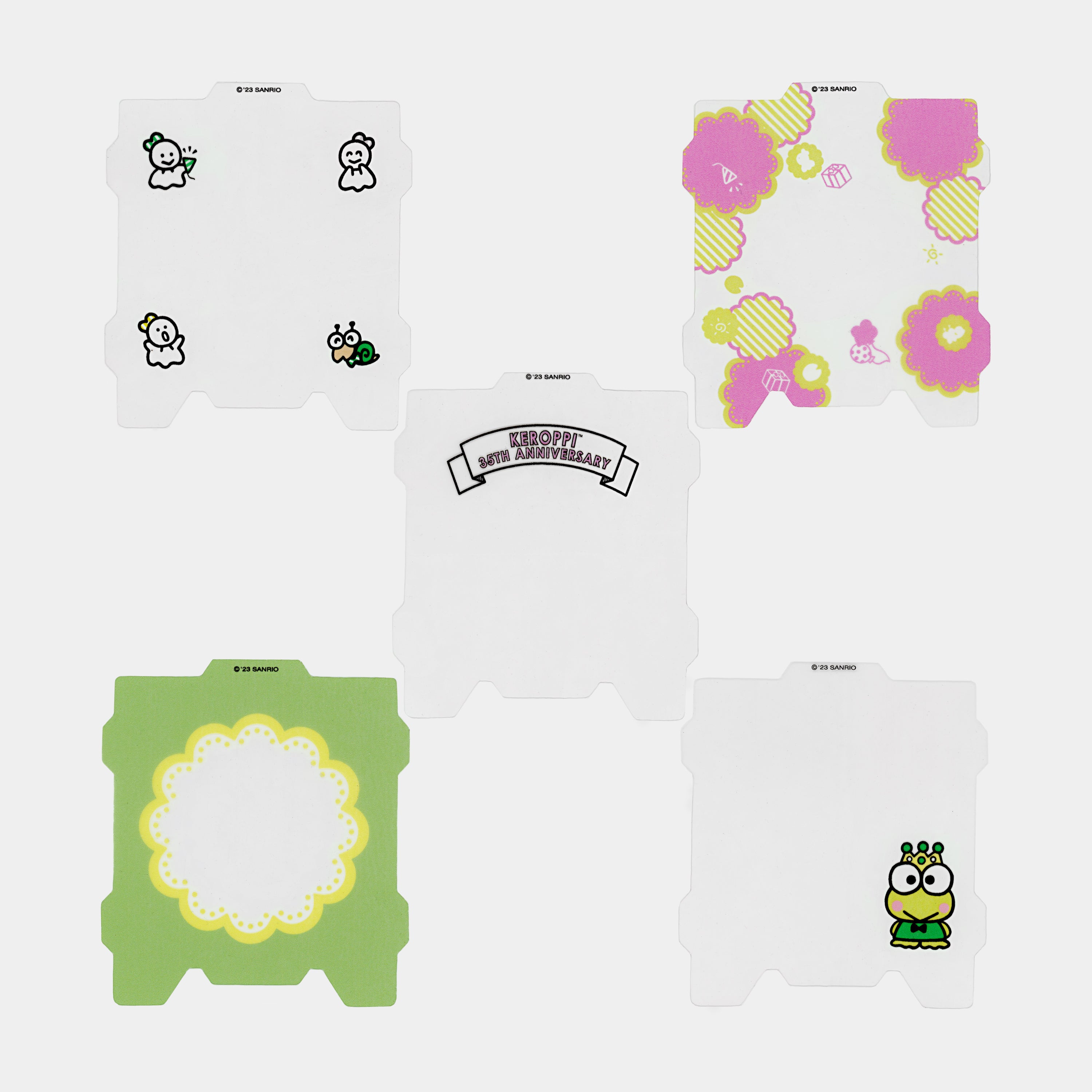 Keroppi Photo Filters for Instant Film Cameras (5-Pack)