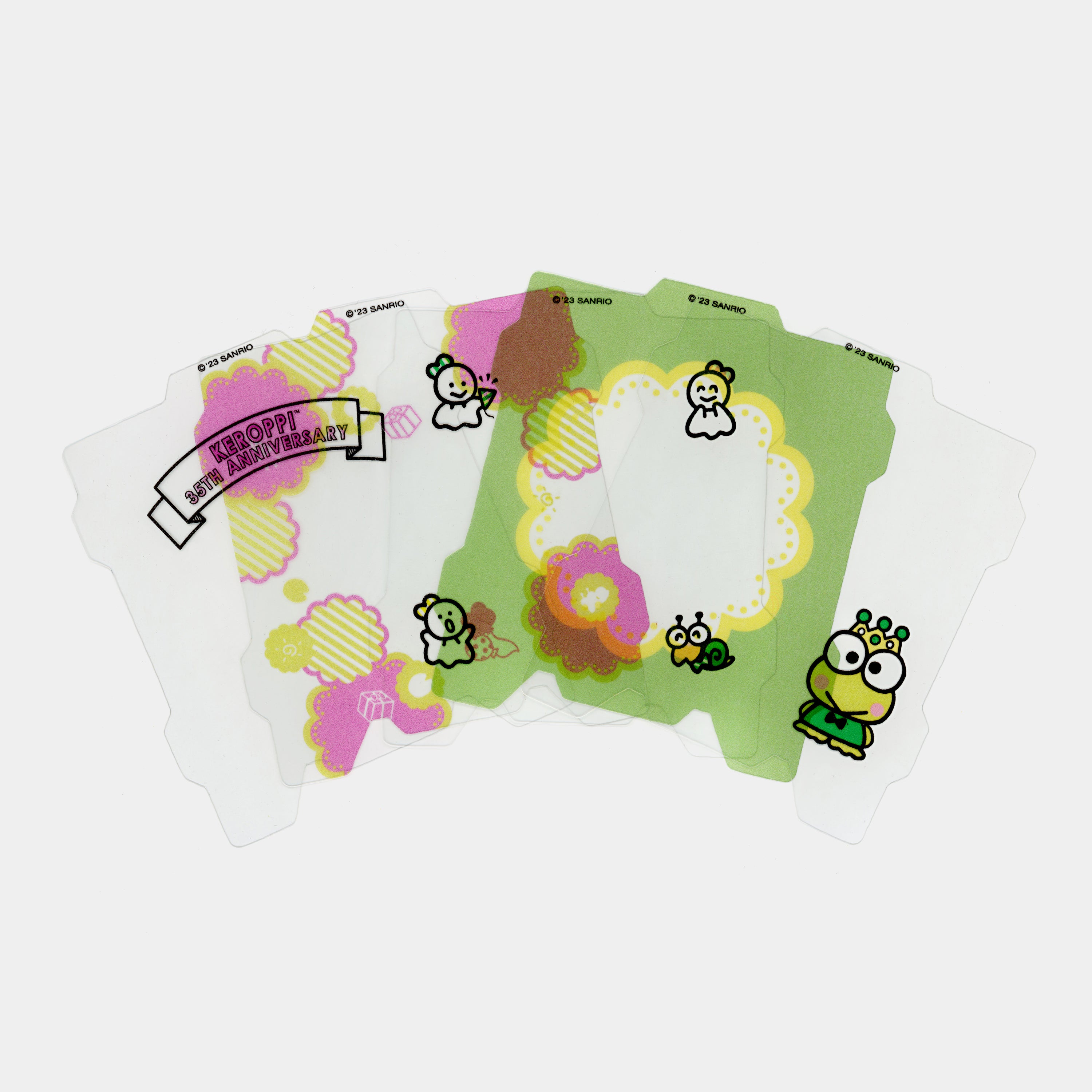 Keroppi Photo Filters for Instant Film Cameras (5-Pack)