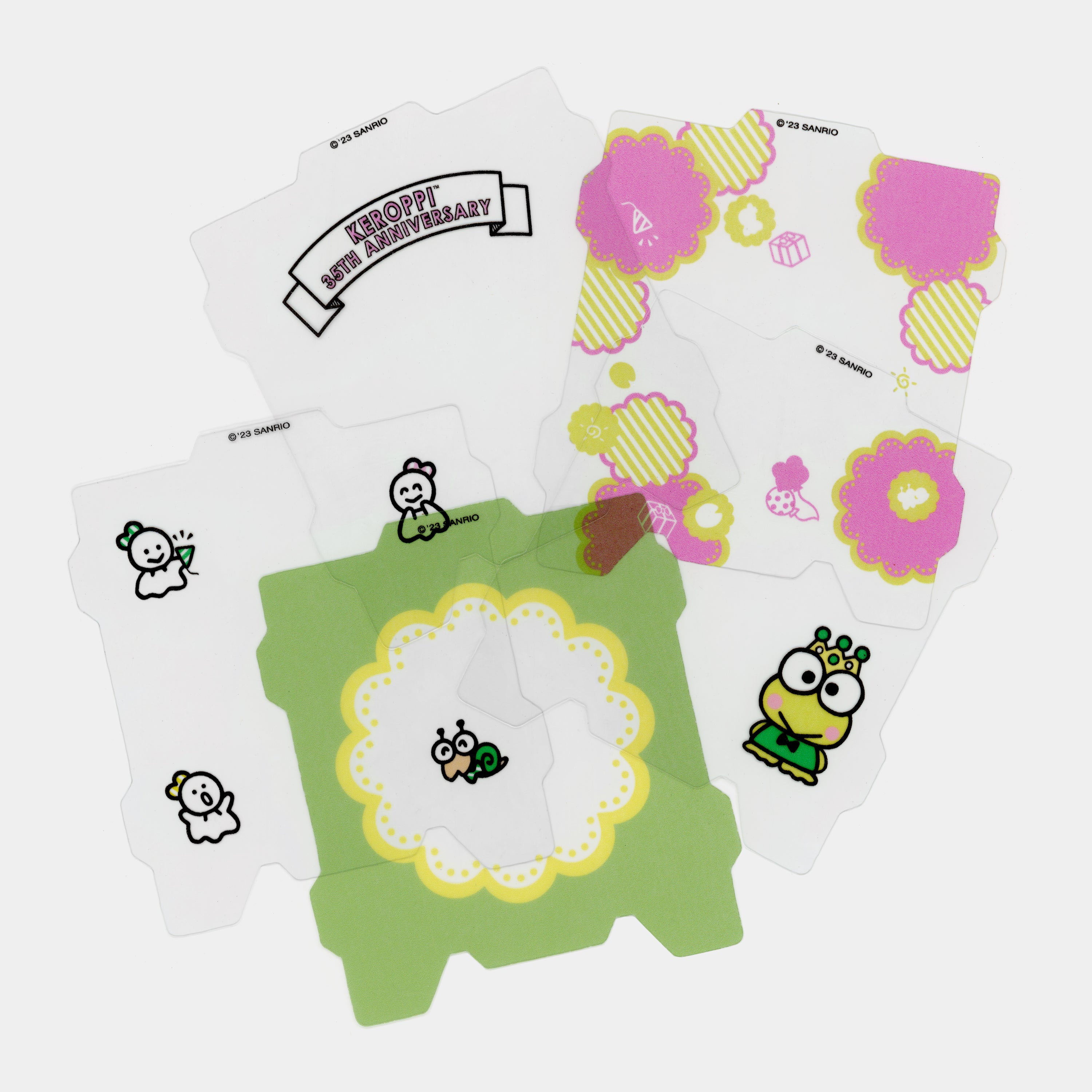 Keroppi Photo Filters for Instant Film Cameras (5-Pack)