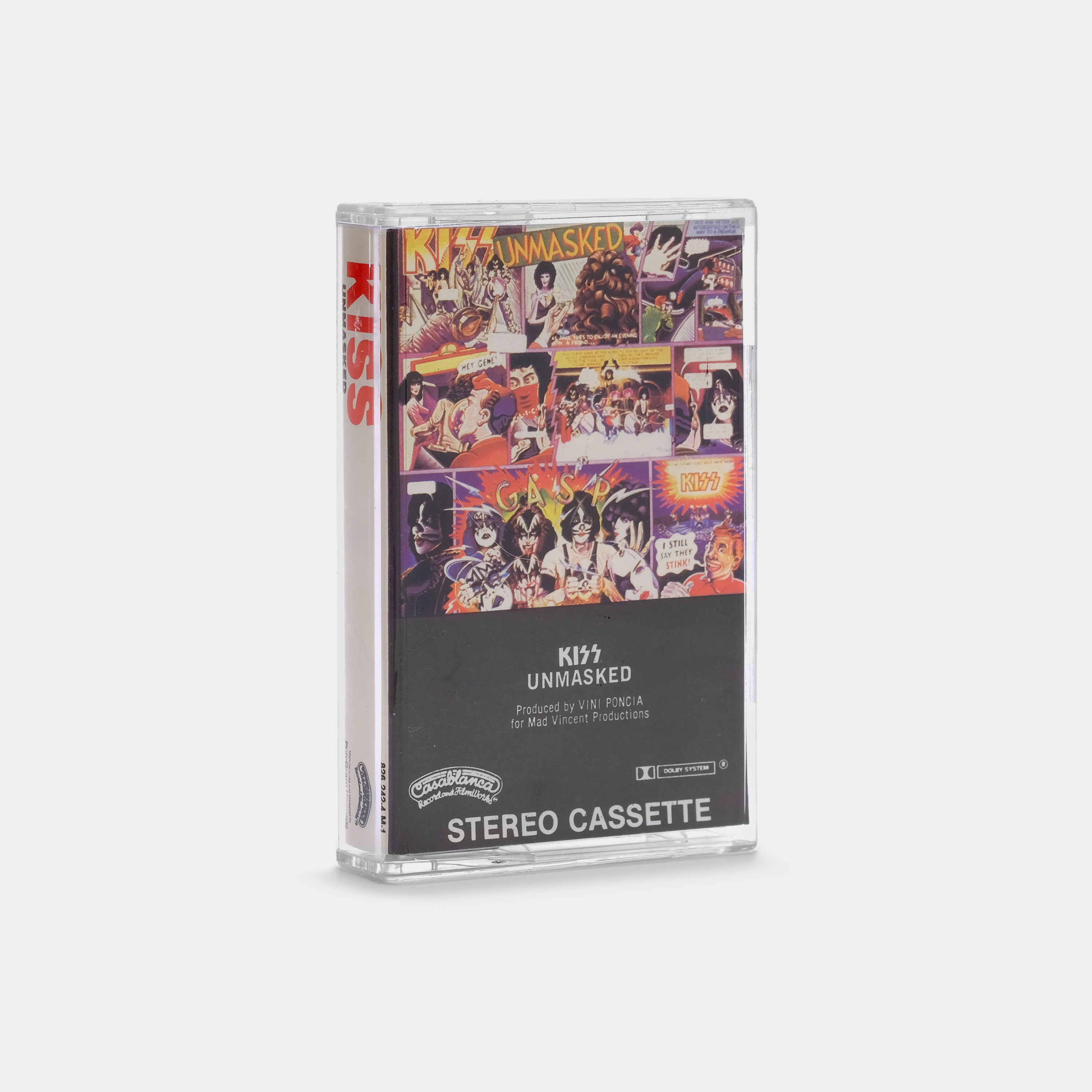 KISS - Unmasked Cassette Tape