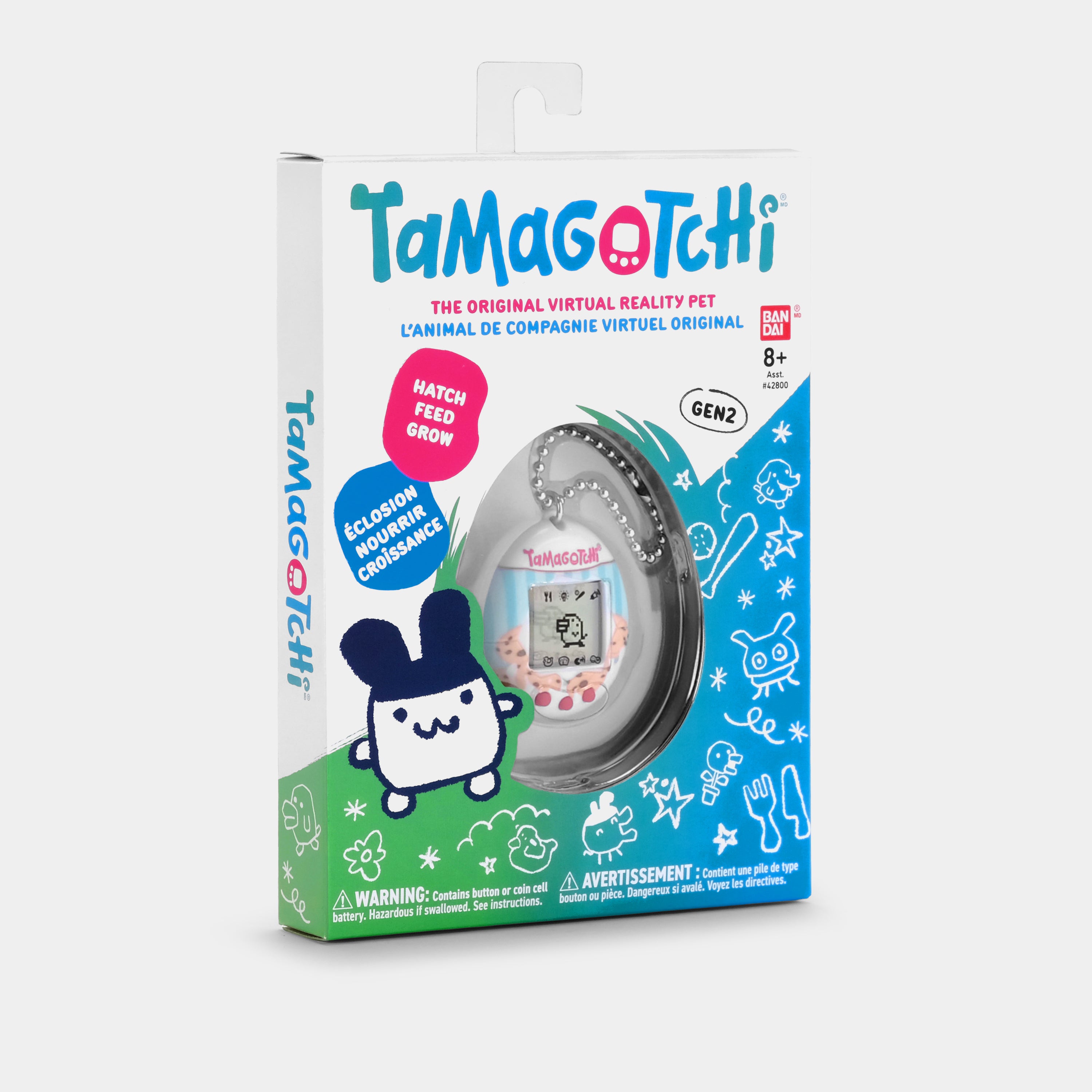 Original Tamagotchi (Gen. 2) Milk and Cookies Virtual Pet