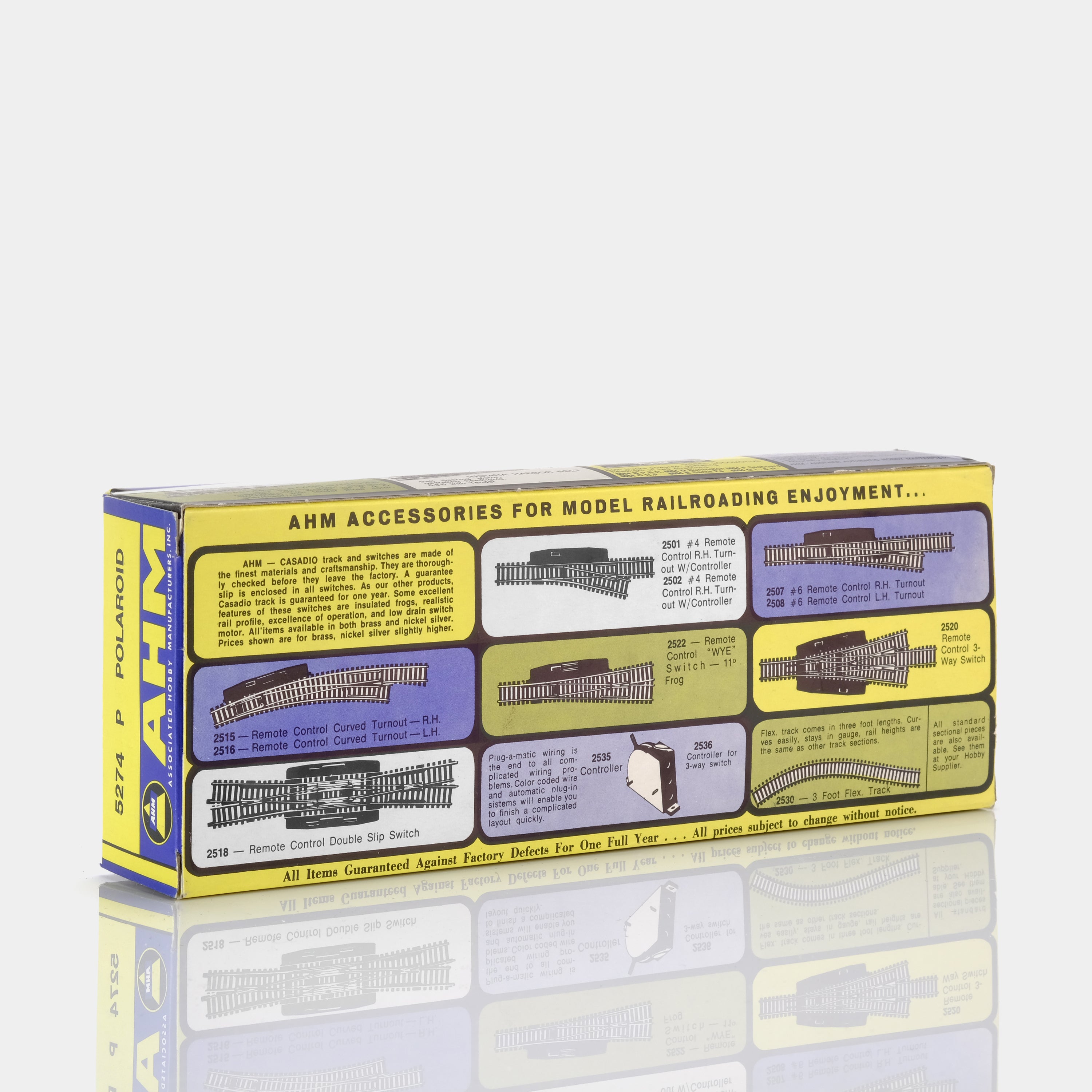 AHM Polaroid Land Film HO Toy Train Piece