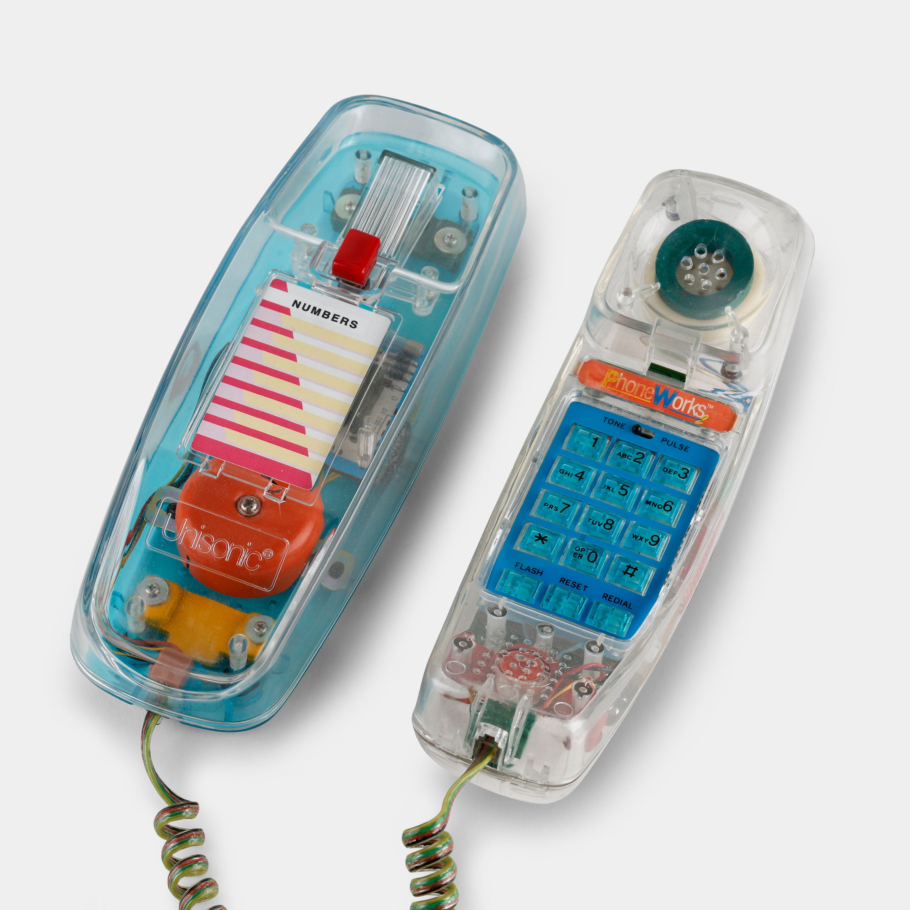 Unisonic Model No. 6900 Transparent Clear Telephone