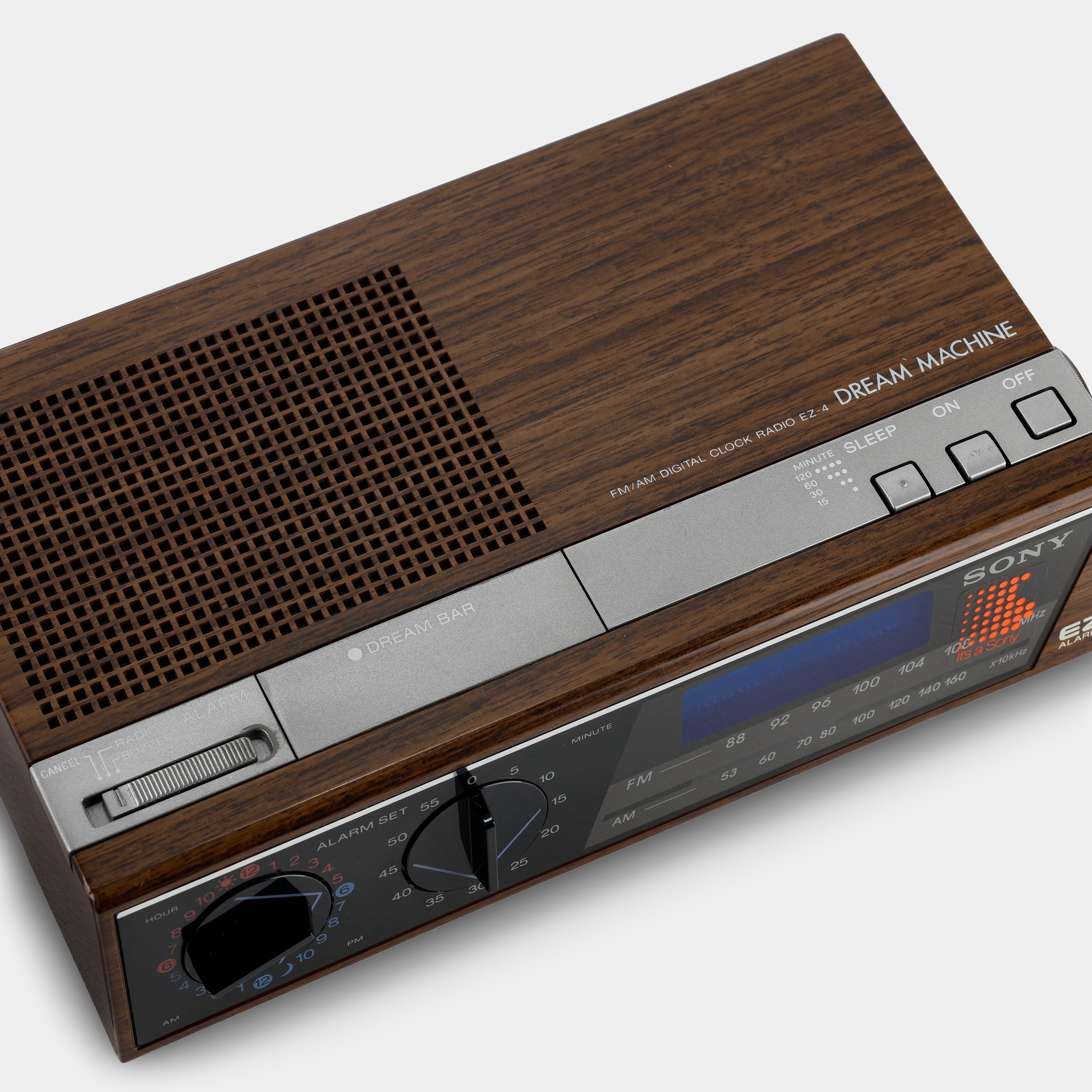 Sony Dream Machine EZ-4 Alarm Clock Radio