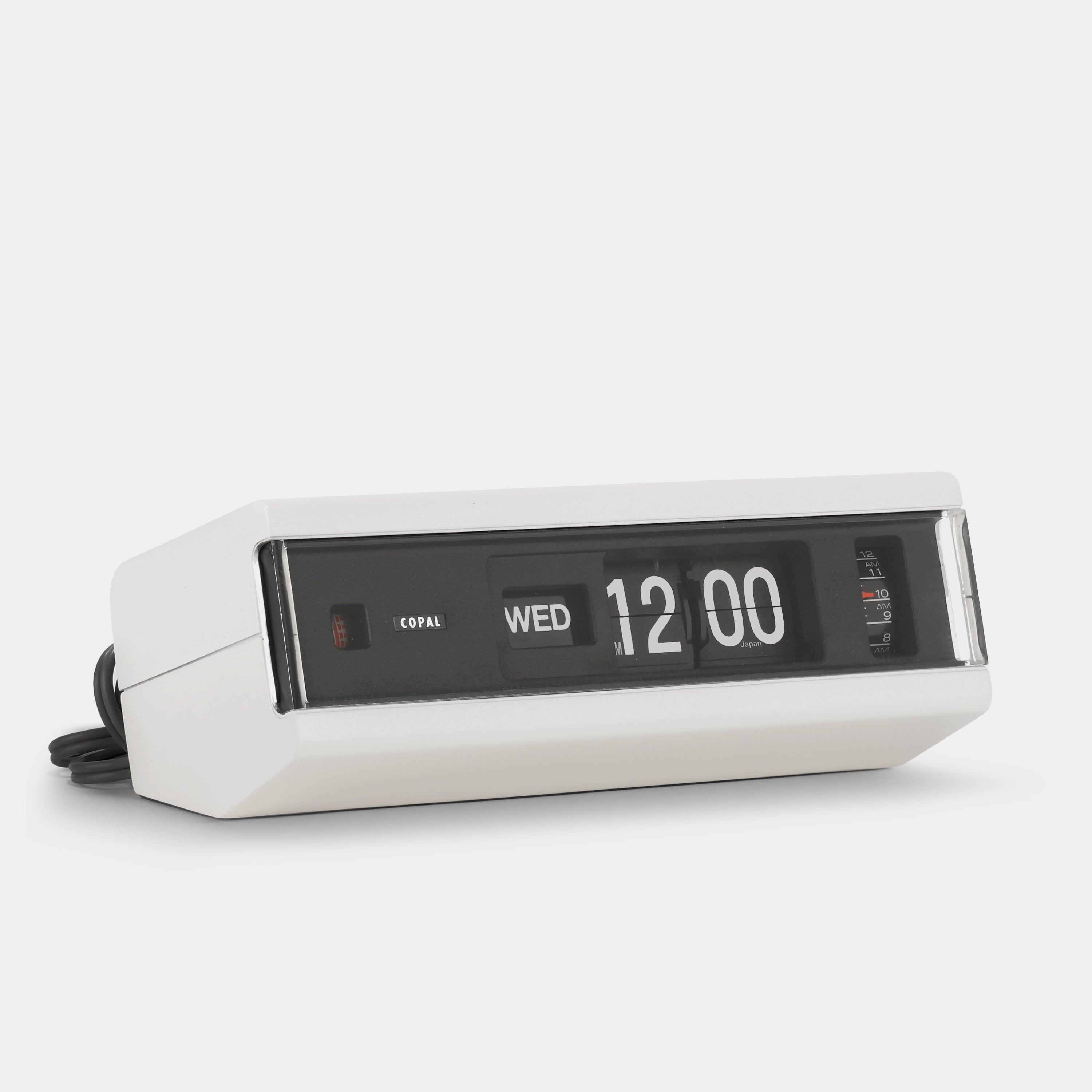 COPAL デジタルタイマー アラーム付き Copal Model 229 White Alarm Flip Clock