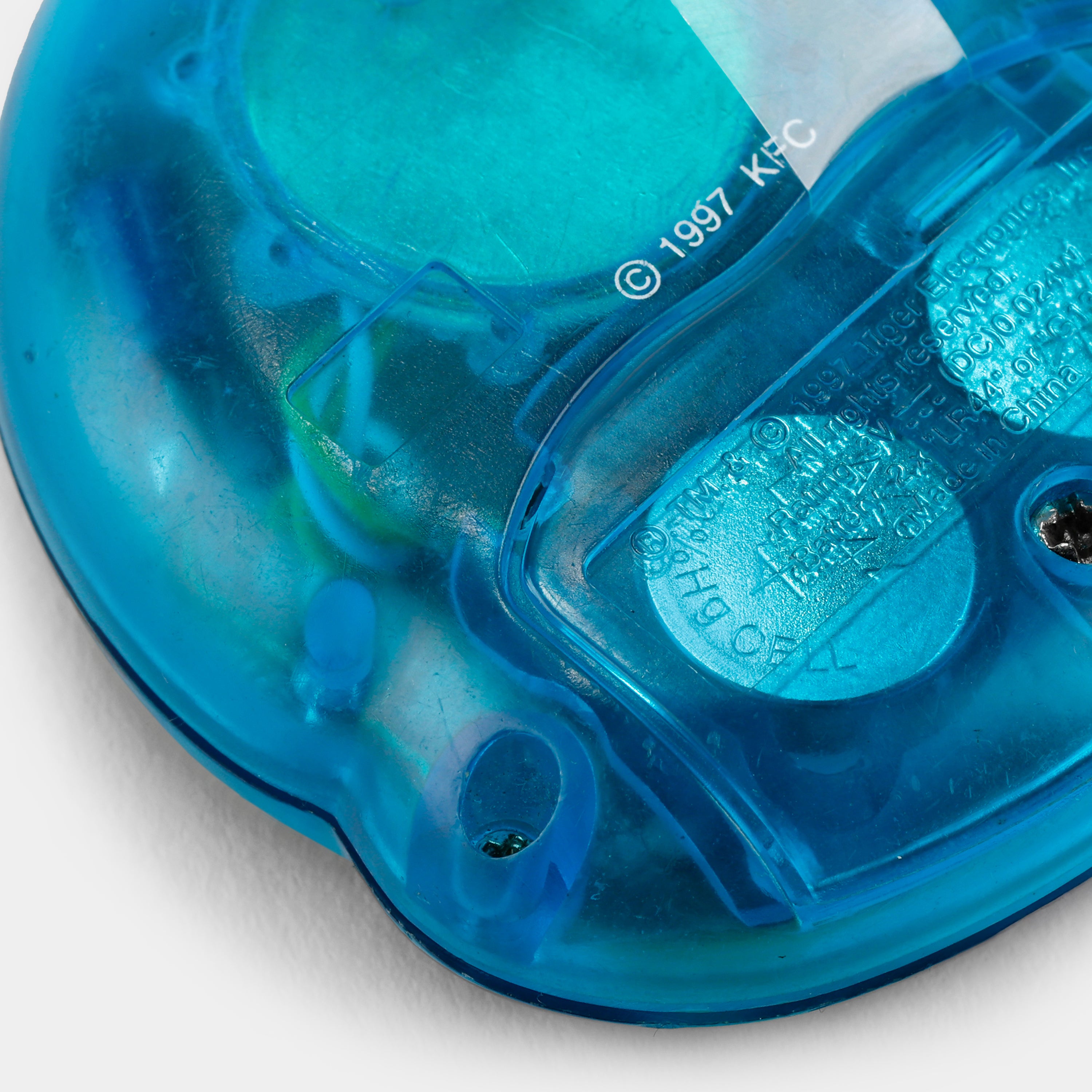 Giga Pets Micro Pup Transparent Blue Virtual Pet