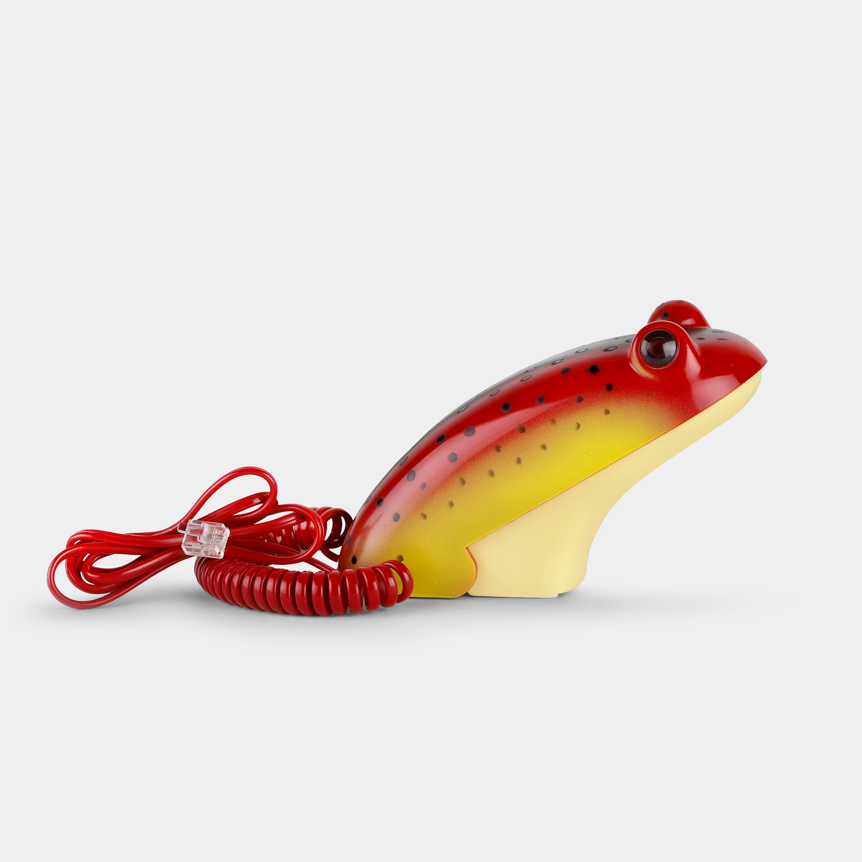 David Craft Crusader FF-518 Red Frog Telephone
