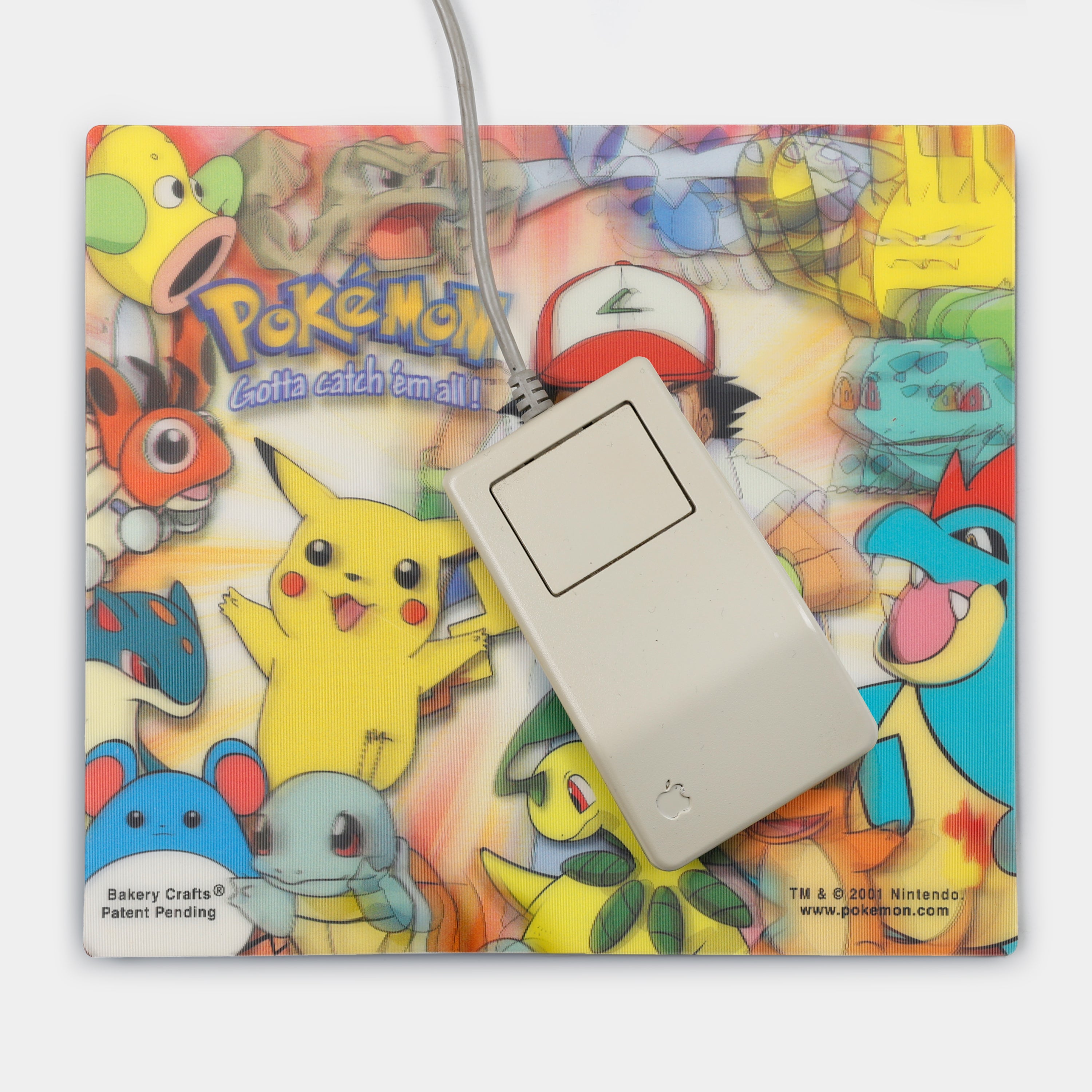 Lenticular Pokémon "Gotta Catch Em All" Mouse Pad