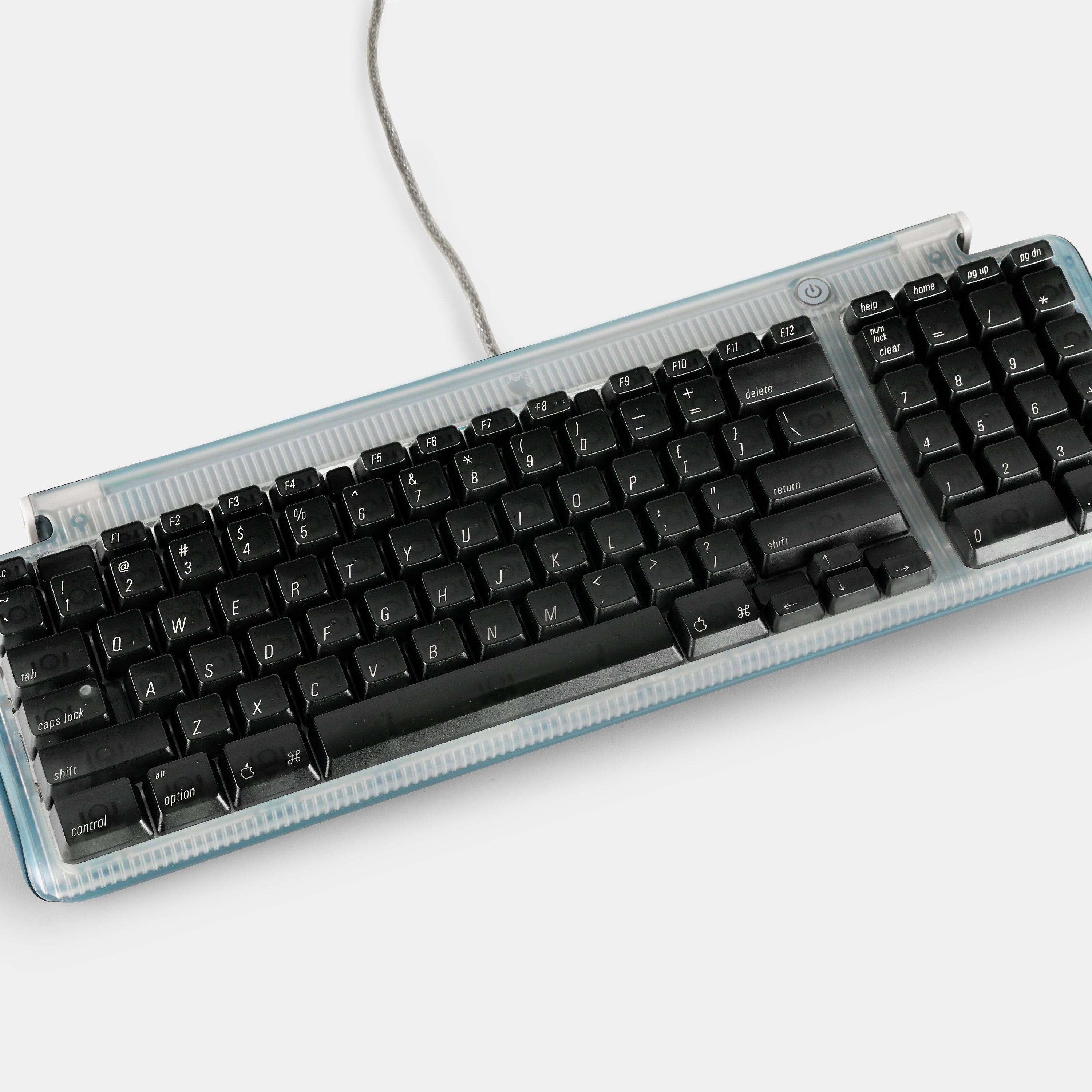 Vintage Apple G3 Bondi Blue USB Keyboard