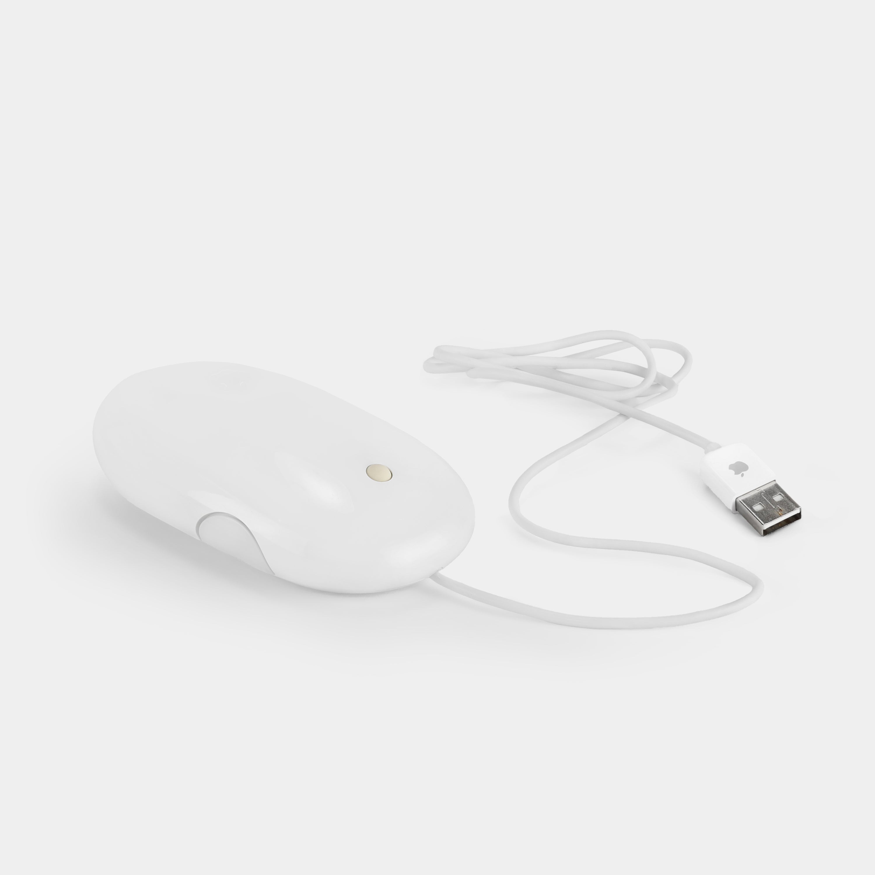 Vintage Apple Model A1152 White USB Mouse – Retrospekt