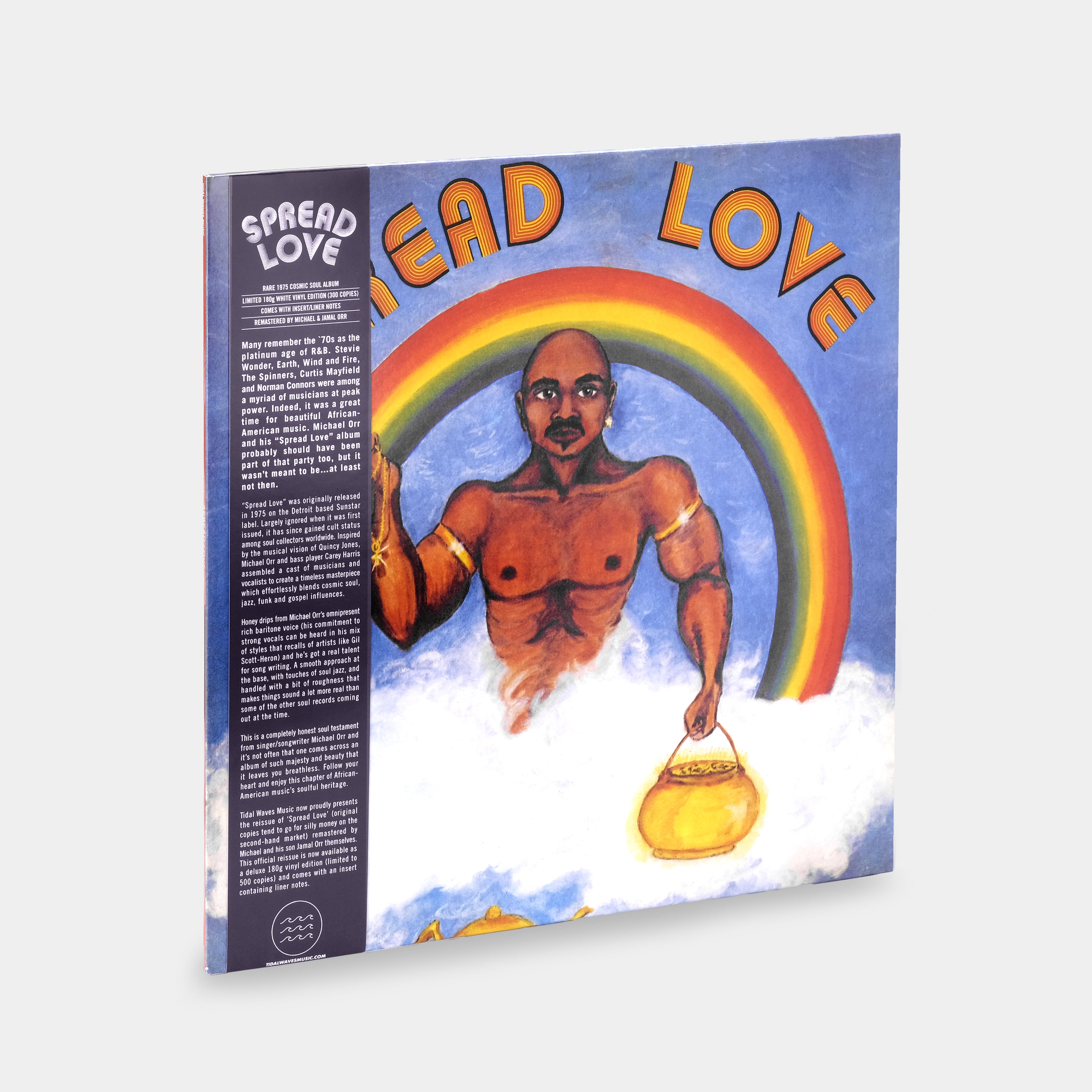 Carey Harris And Michael Orr - Spread Love LP White Vinyl Record