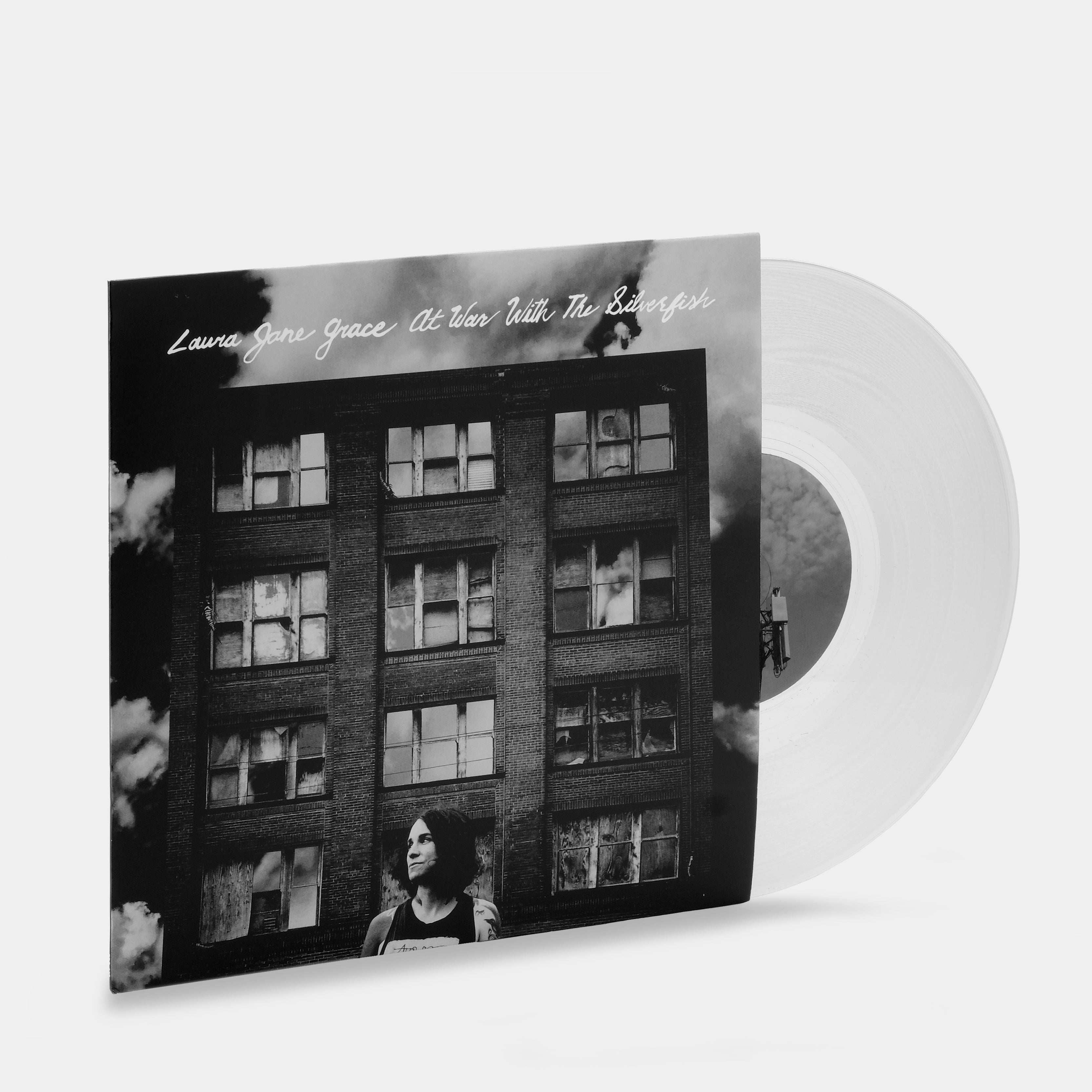 Laura Jane Grace - At War With The Silverfish 10" EP Crystal Clear Vinyl Record