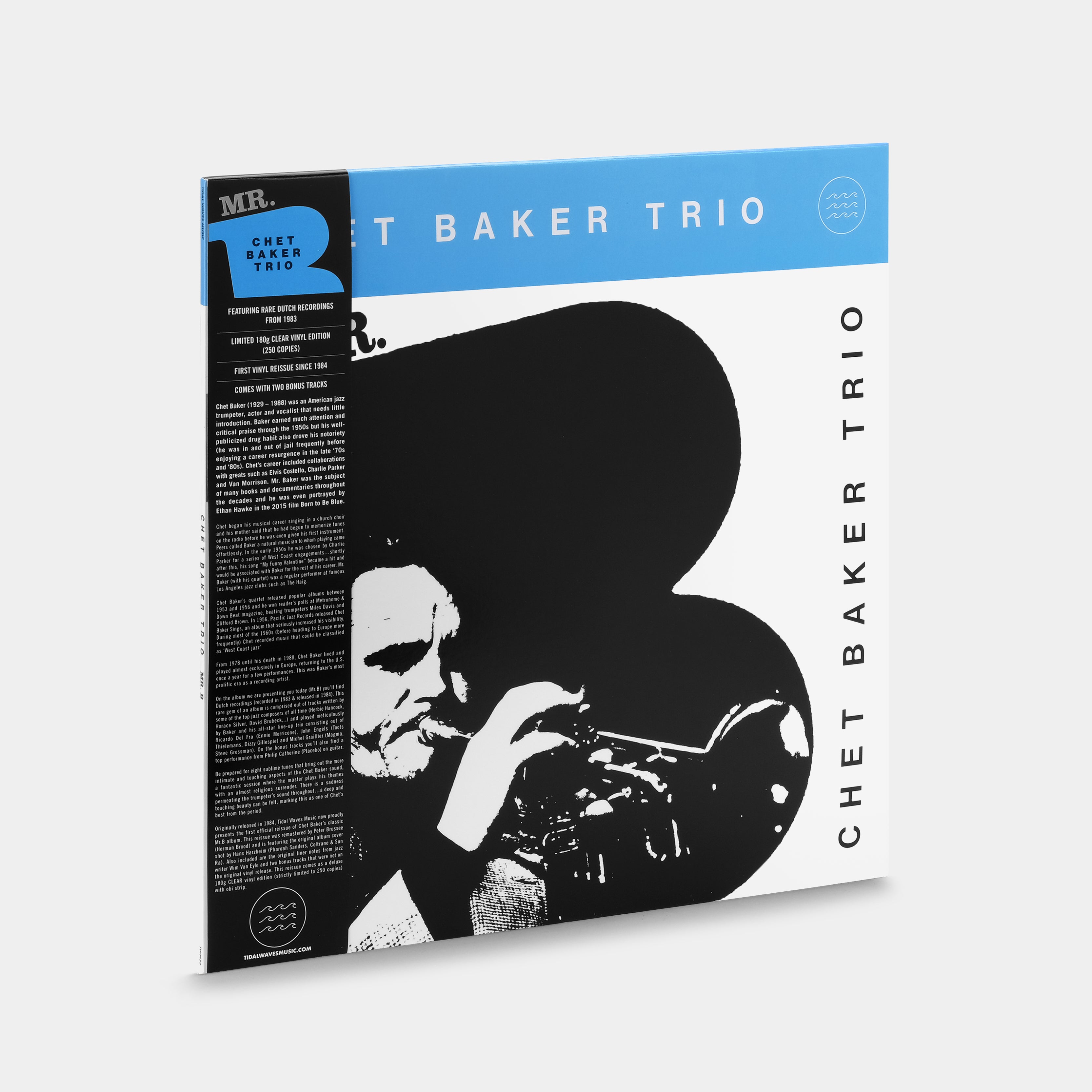Chet Baker Trio - Mr. B LP Clear Vinyl Record