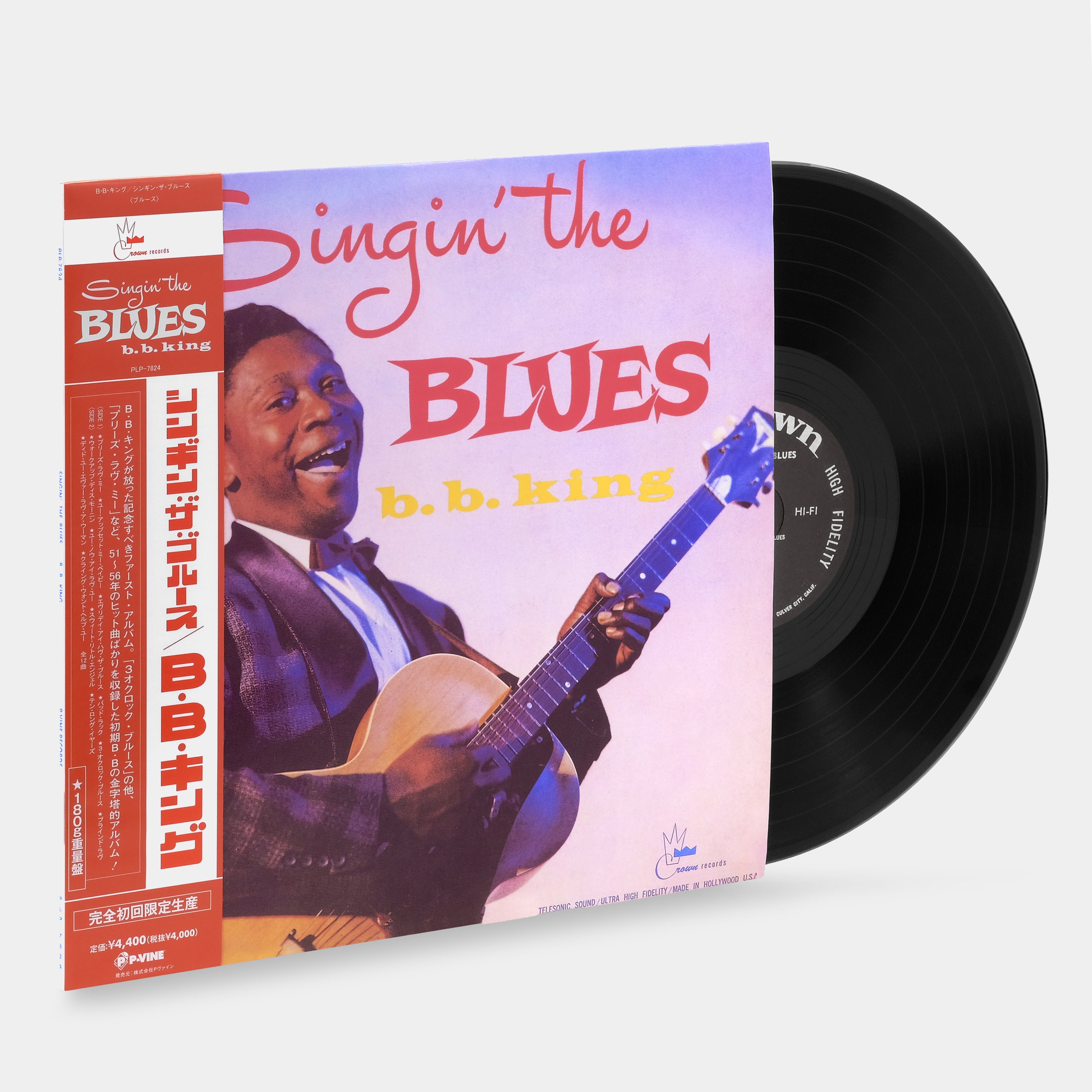 B.B. King - Singin' The Blues Limited Edition LP Vinyl Record