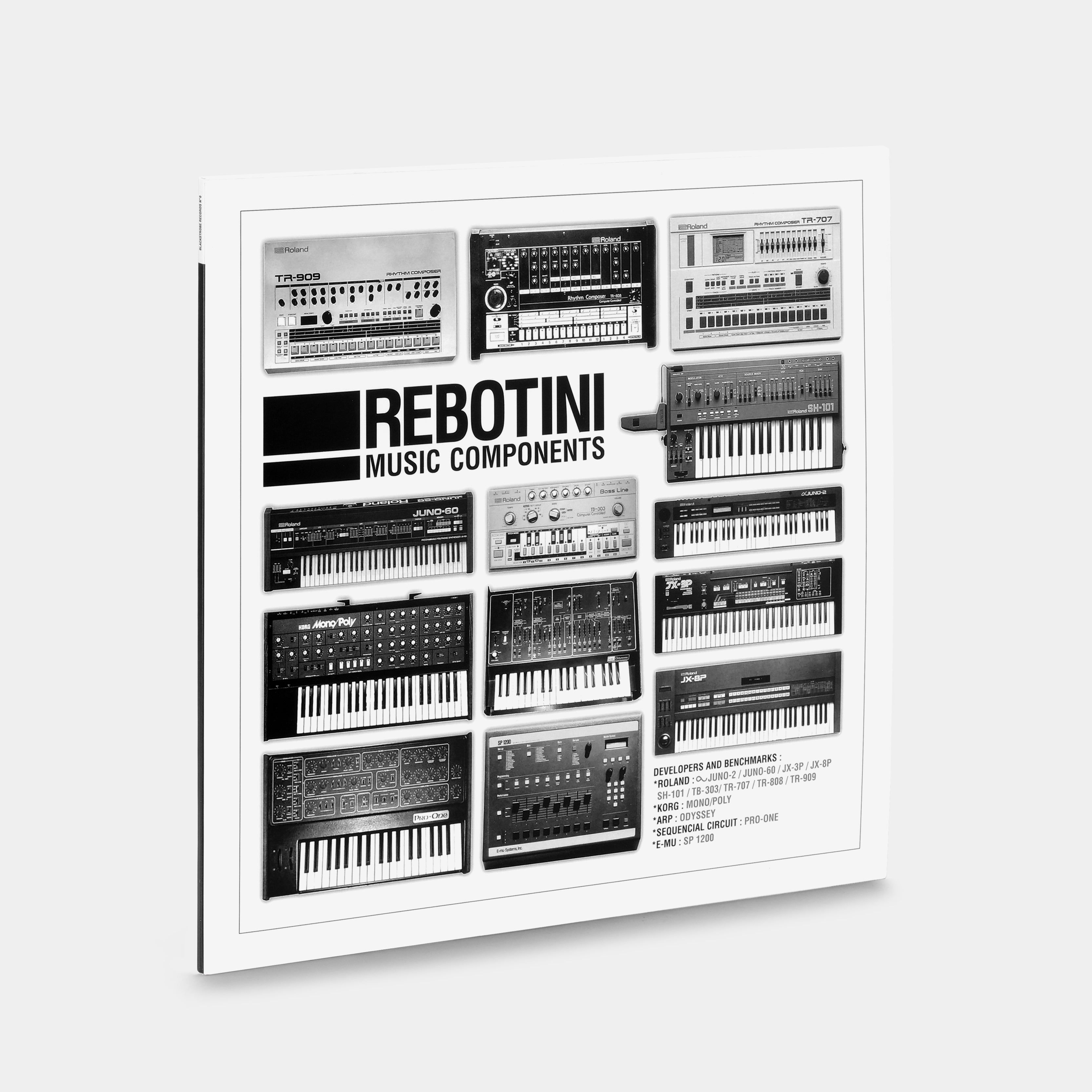 Arnaud Rebotini - Music Components 2xLP White Vinyl Record