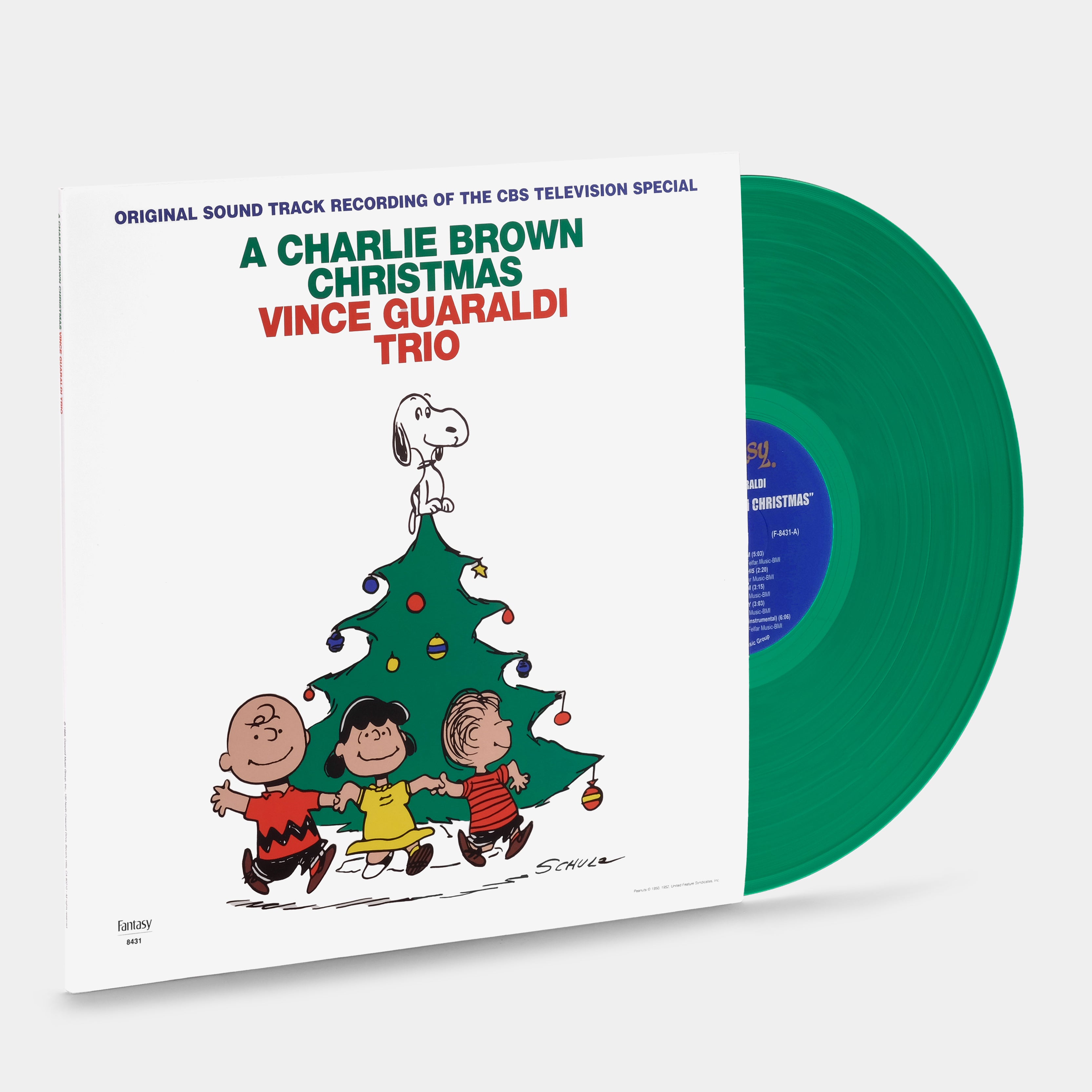 Vince Guaraldi Trio - A Charlie Brown Christmas LP Green Vinyl Record