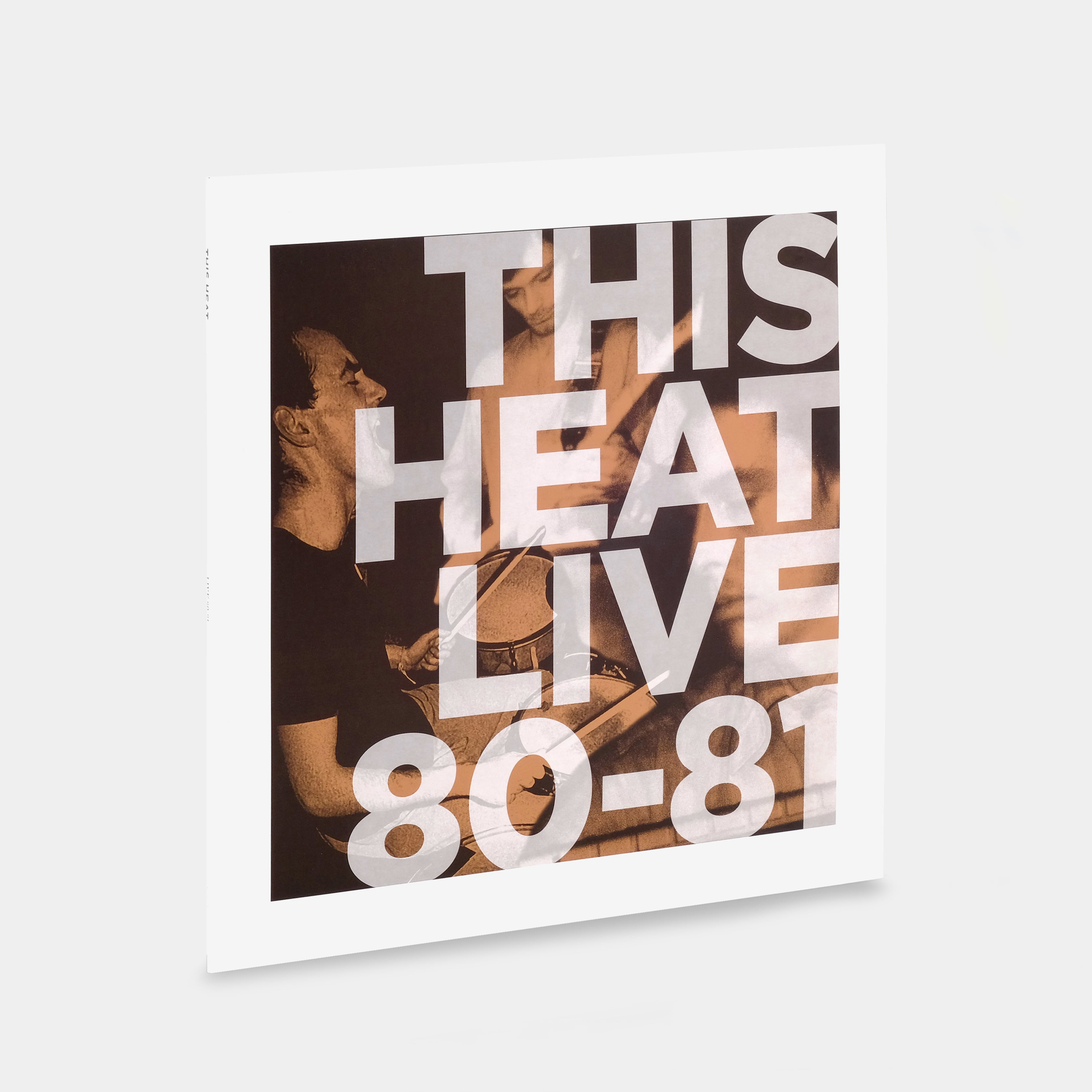This Heat - Live 80-81 LP Sea Blue & Pastel Yellow Swirl Vinyl Record
