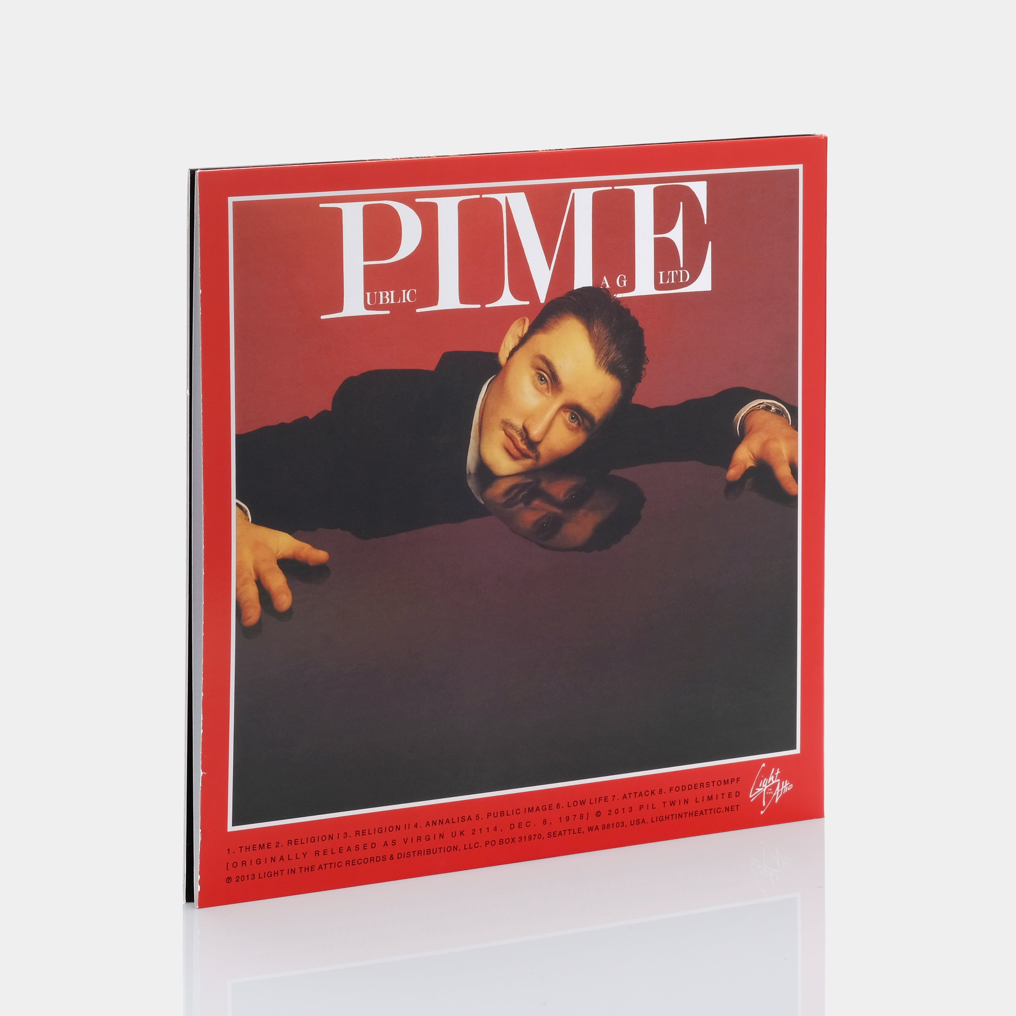 Public Image Ltd - First Issue LP Clear Red Vinyl Record