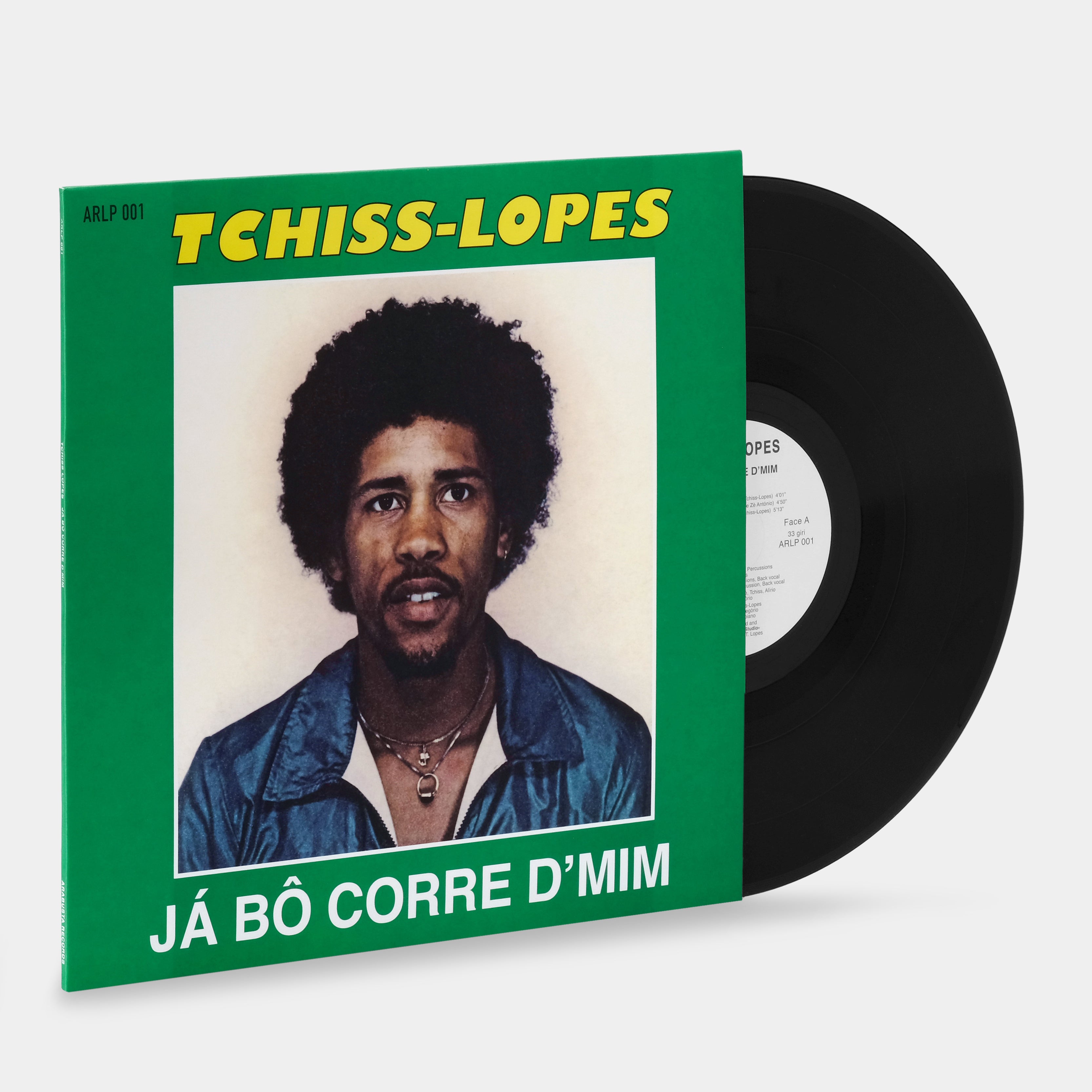 Tchiss-Lopes - Já Bô Corre D'Mim LP Vinyl Record