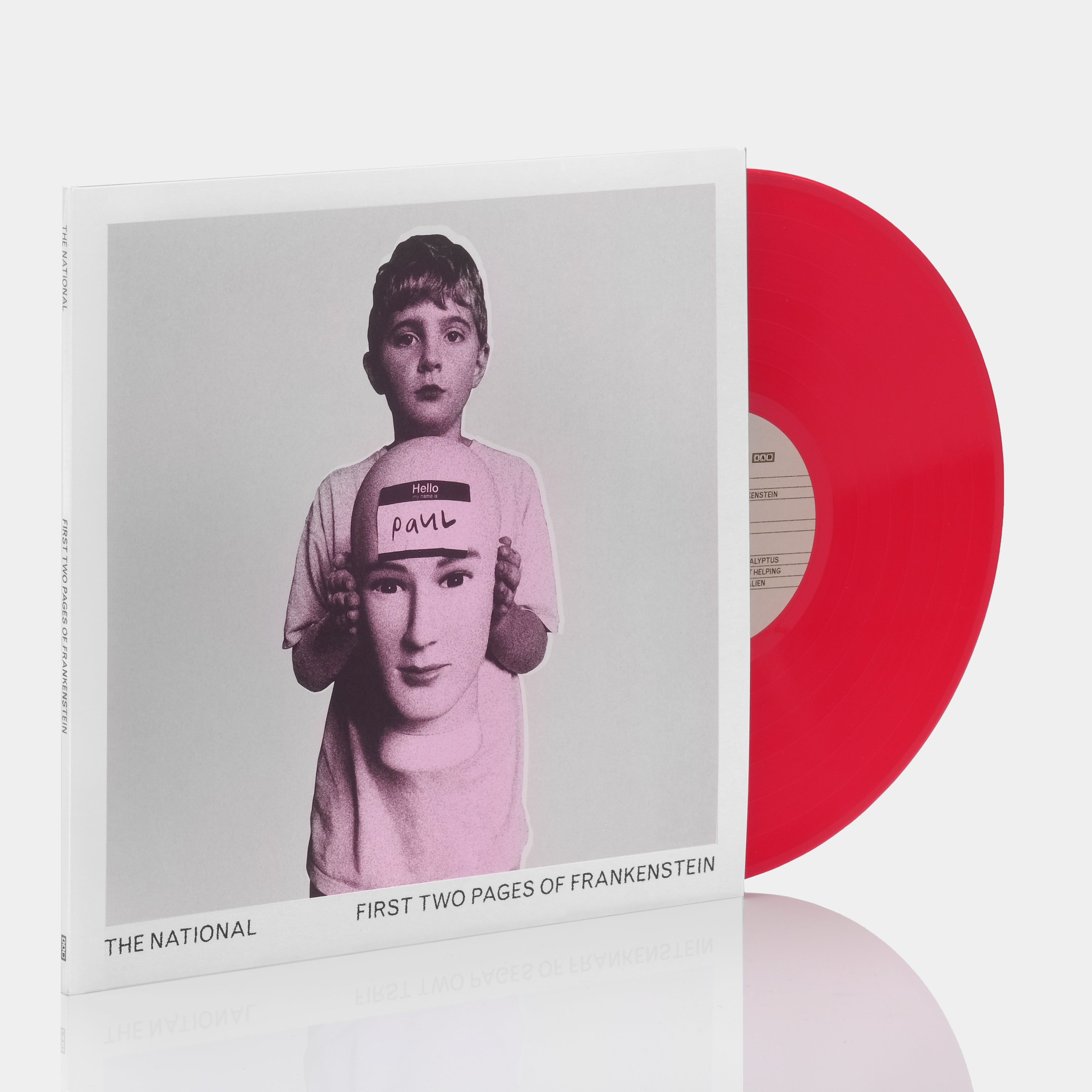 The National - First Two Pages of Frankenstein LP Red Vinyl Record