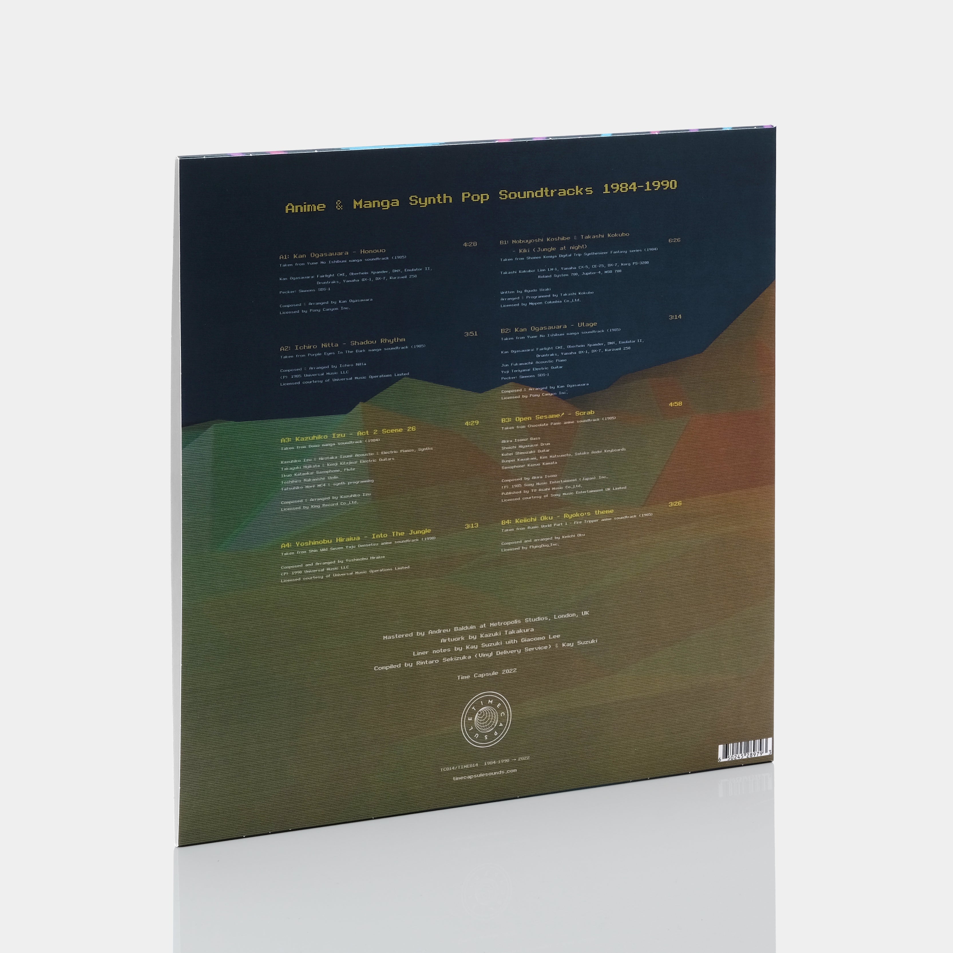 Anime & Manga Synth Pop Soundtracks 1984-1990 LP Vinyl Record