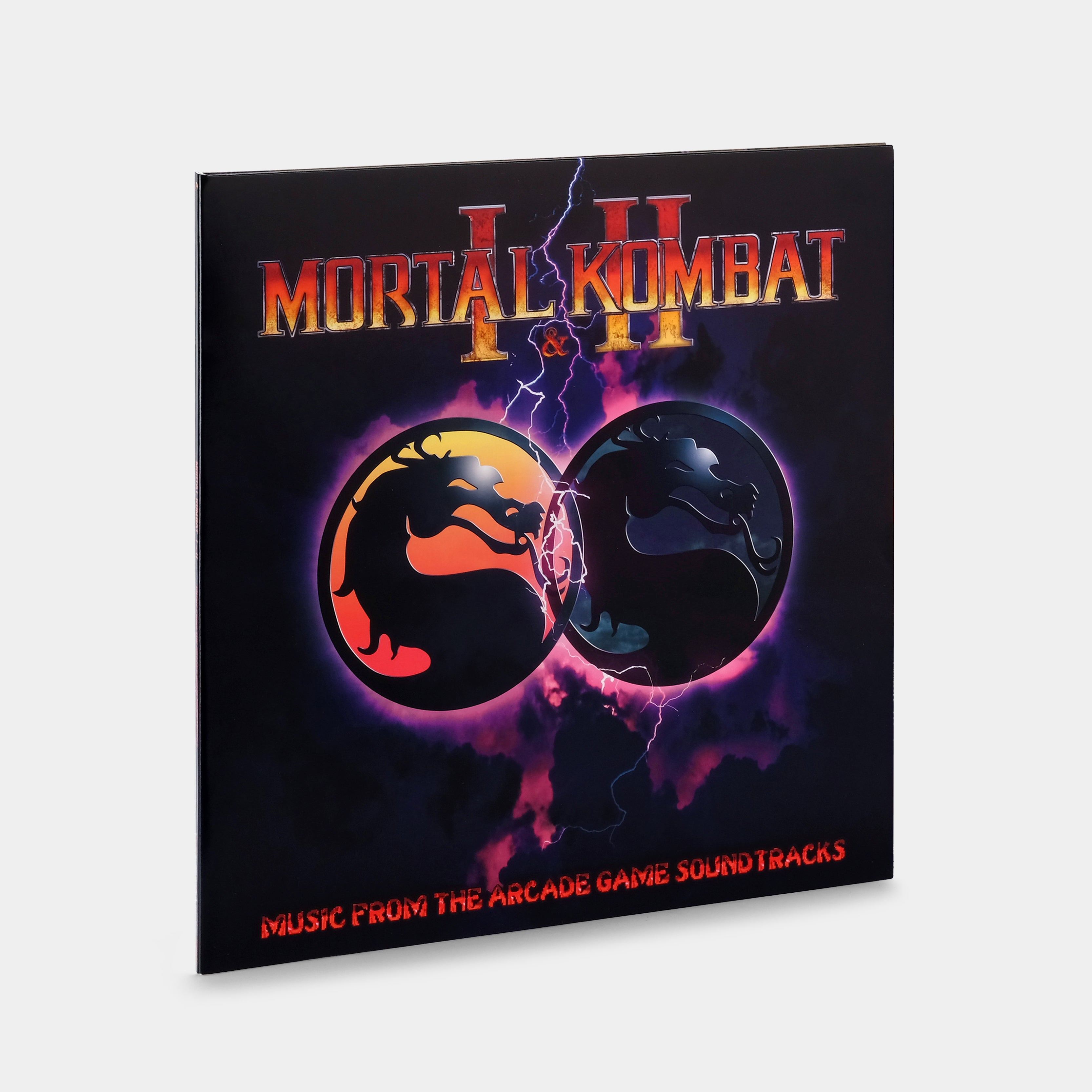 Dan Forden - Mortal Kombat 1+2: Music From The Arcade Game Soundtracks LP Blue & Purple Swirl Vinyl Record