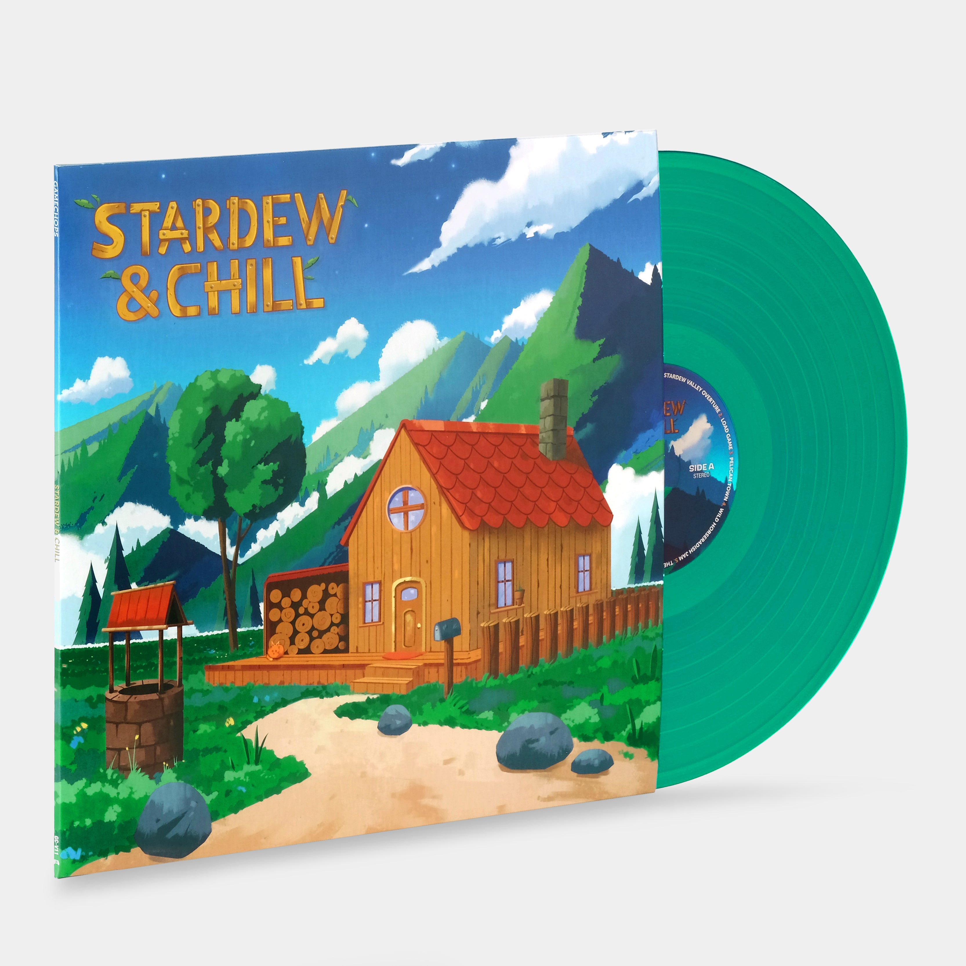 Coffee Date & Dj Cutman - Stardew & Chill LP Green Vinyl Record