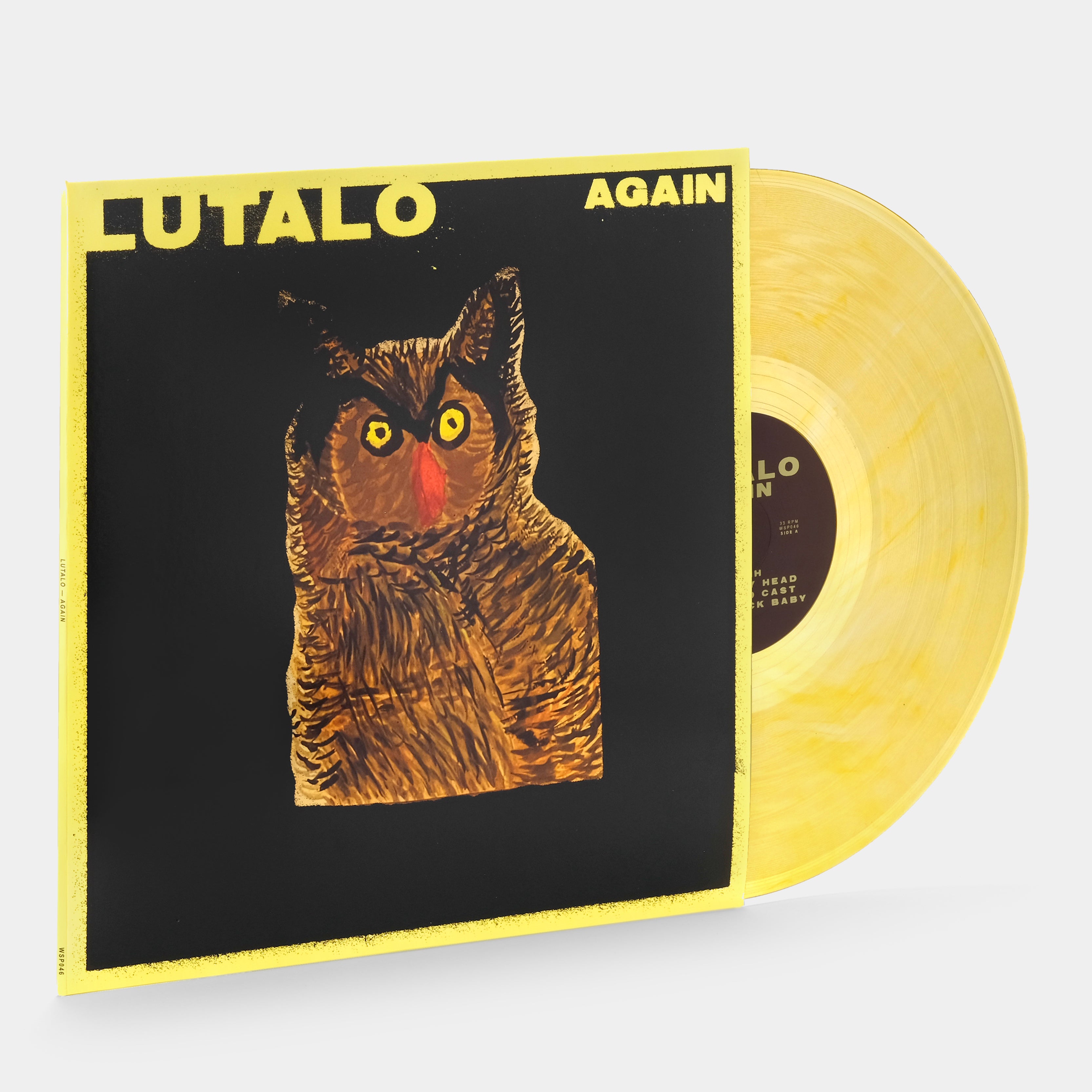Lutalo - Again LP Transparent Yellow Vinyl Record