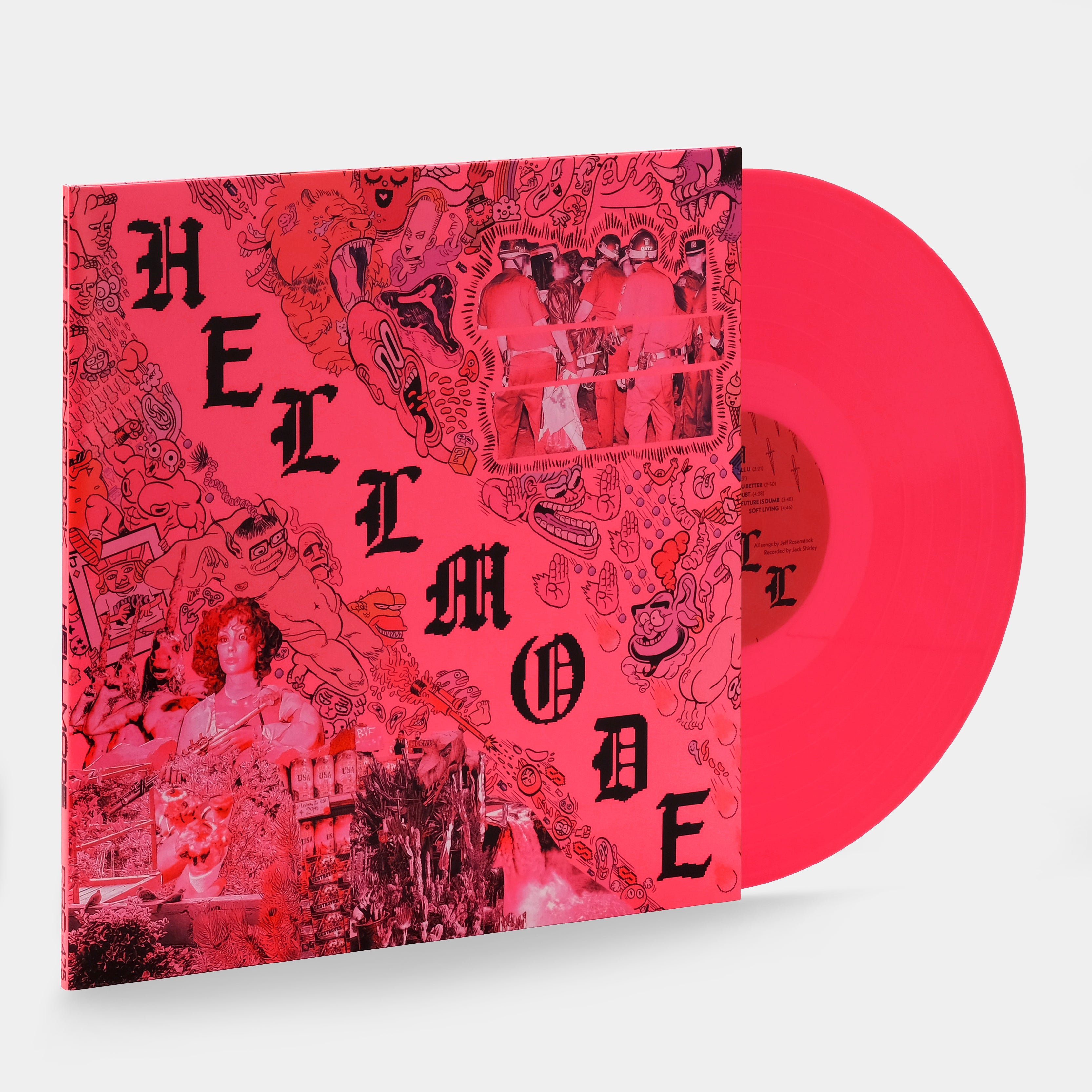 Jeff Rosenstock - HELLMODE LP Neon Pink Vinyl Record