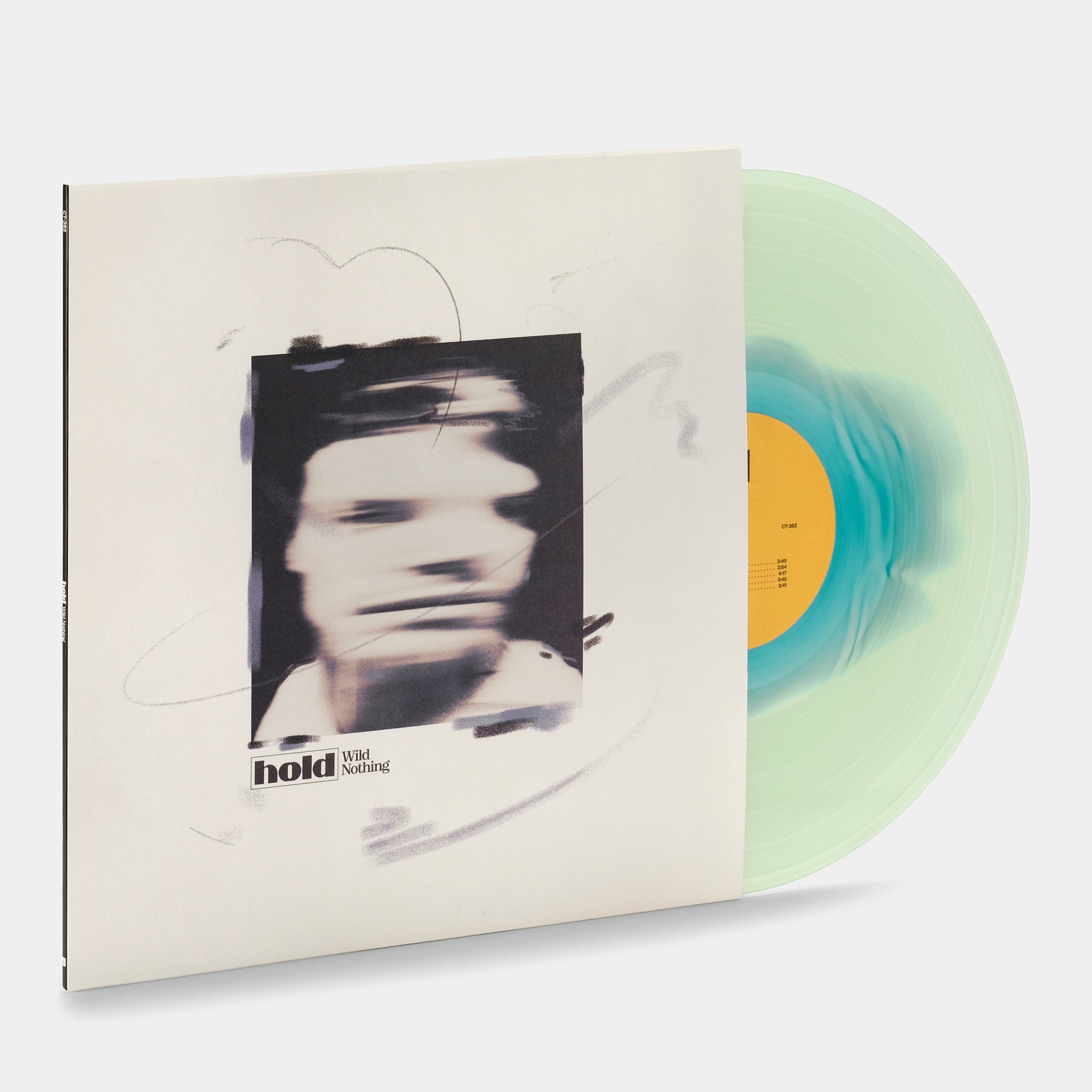 Wild Nothing - Hold LP Sea Blue In Coke Bottle Green Vinyl Record