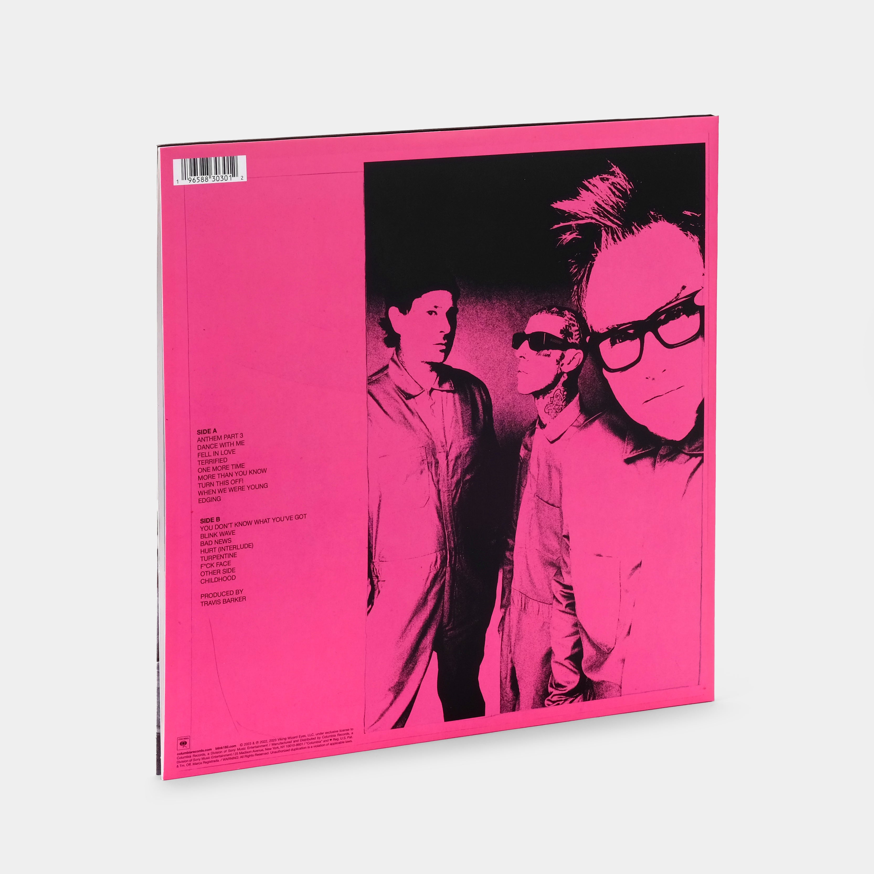 Blink-182 - One More Time LP Coke Bottle Clear Vinyl Record