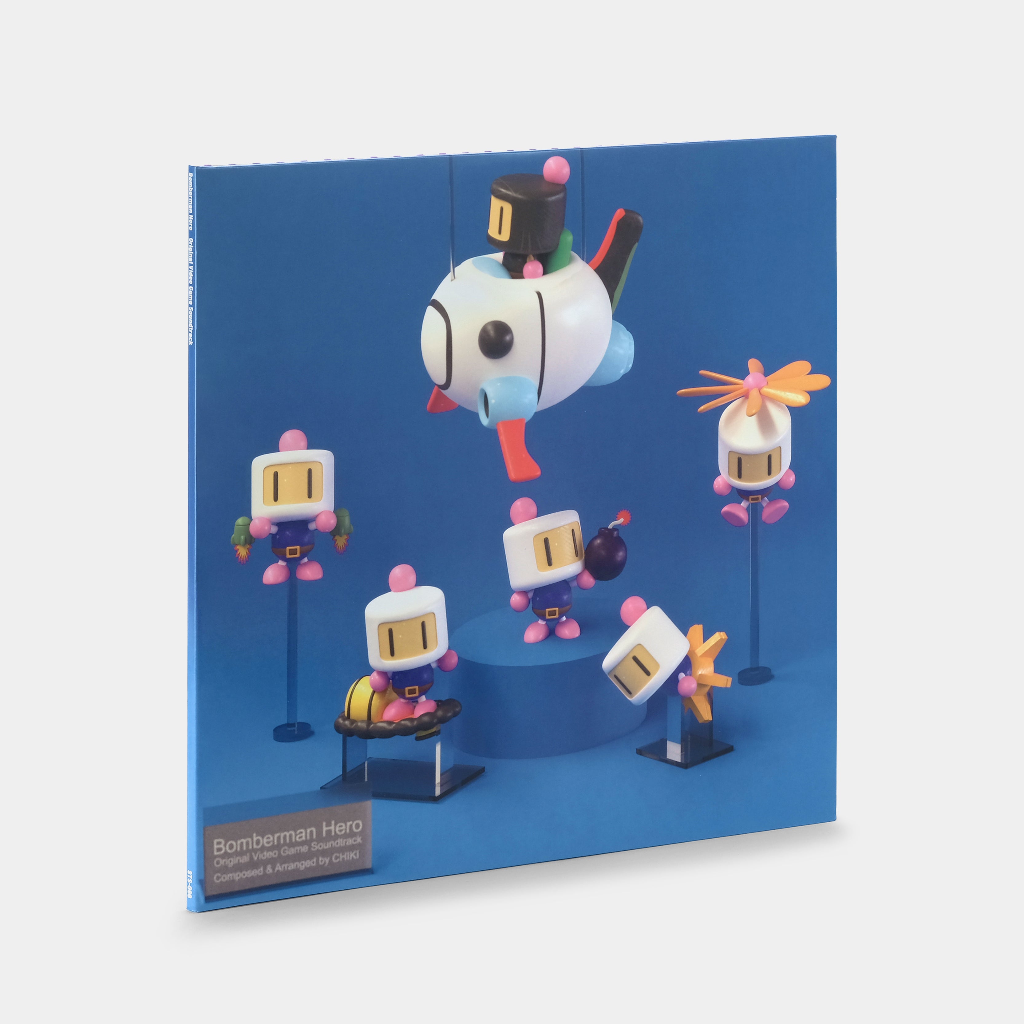 Jun Chikuma - Bomberman Hero (Original Video Game Soundtrack) 2xLP Swirl Vinyl Record