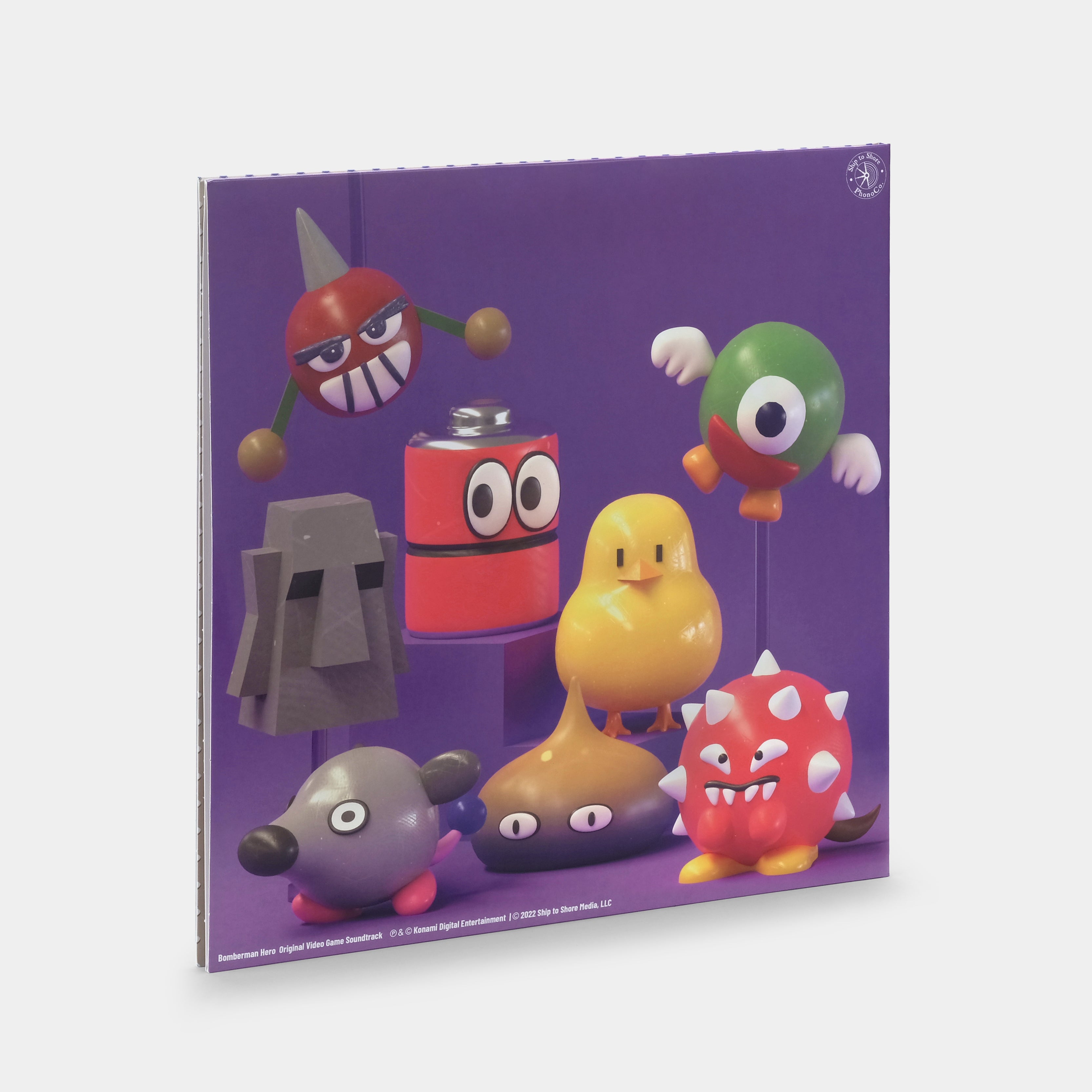 Jun Chikuma - Bomberman Hero (Original Video Game Soundtrack) 2xLP Swirl Vinyl Record