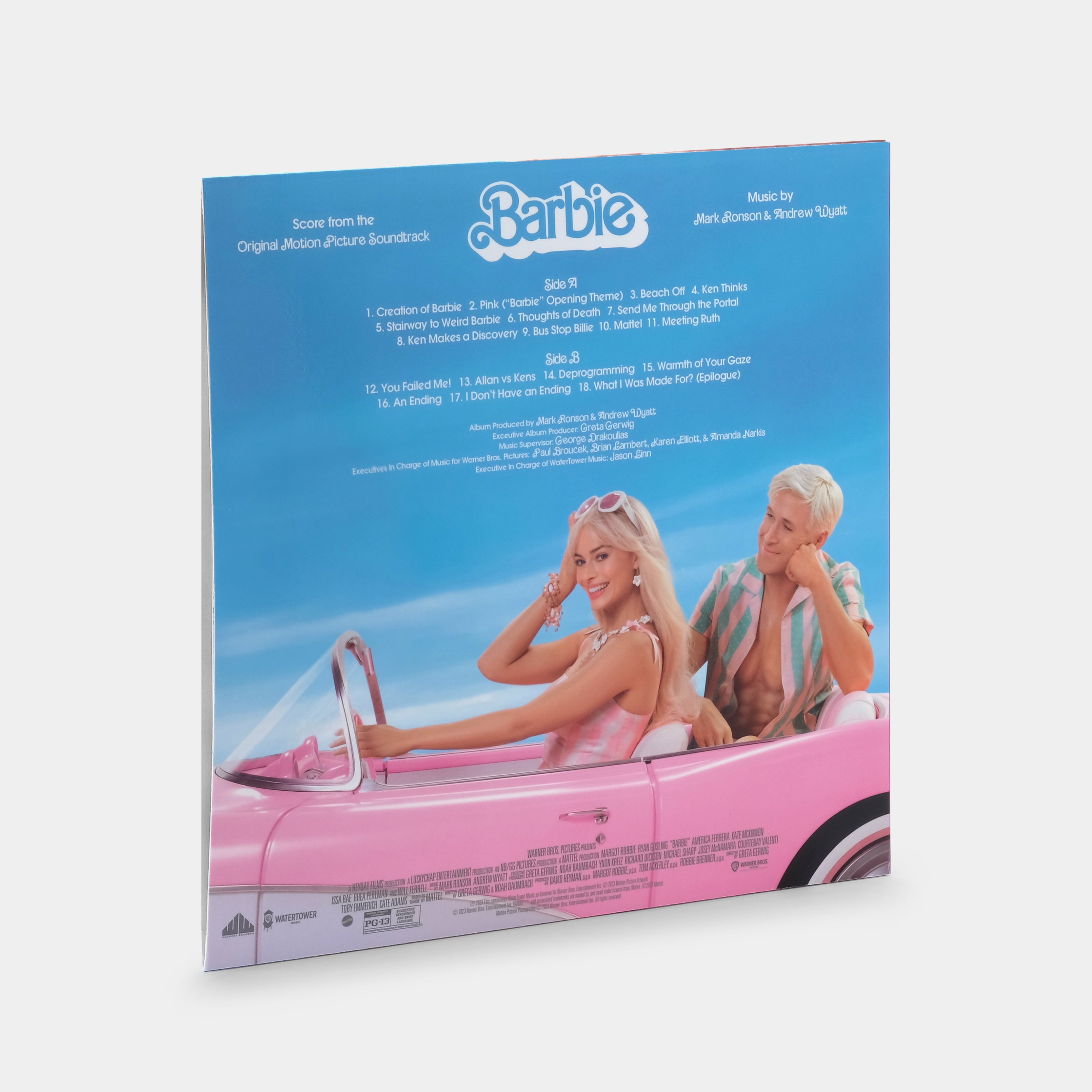 Barbie (Score From The Original Motion Picture Soundtrack) LP Neon Barbie Pink Vinyl Record