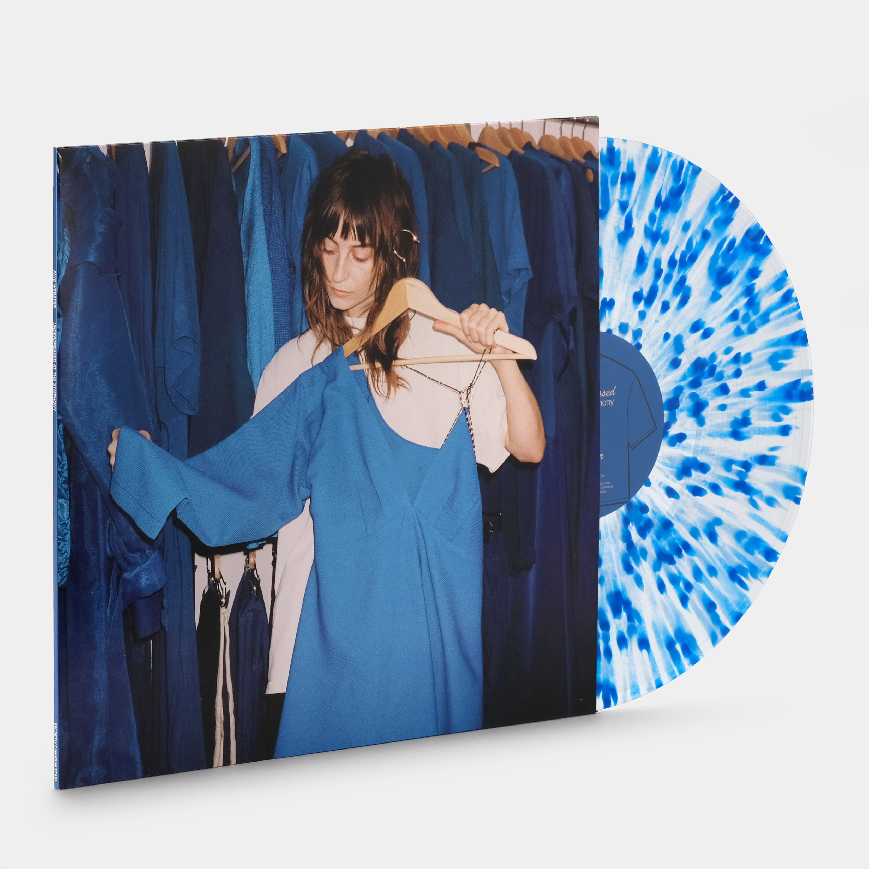 Faye Webster - Underdressed at the Symphony LP Blue Chandelier Splatter  Vinyl Record