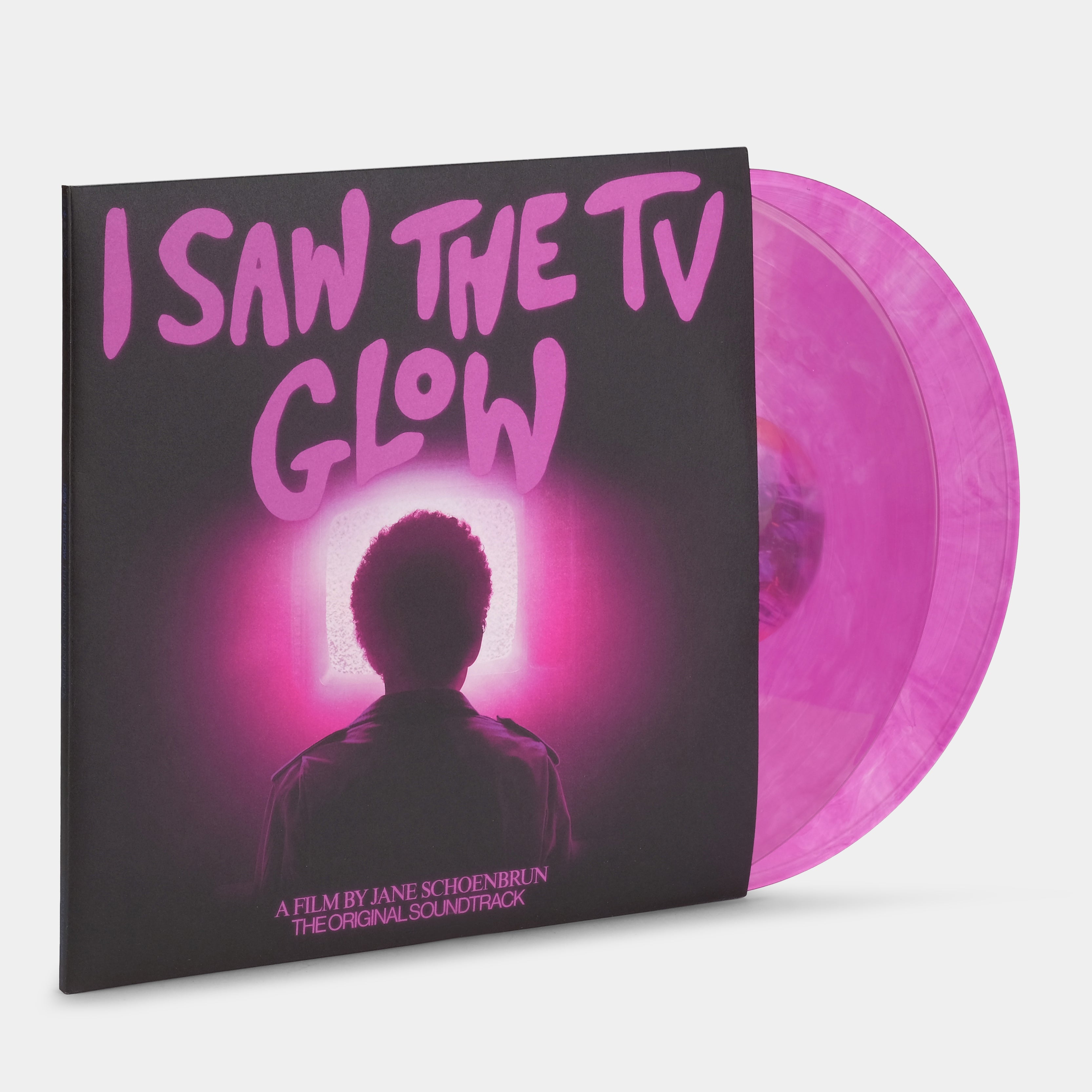 I Saw the TV Glow (Original Soundtrack) 2xLP Clear Pink Swirl Vinyl Record