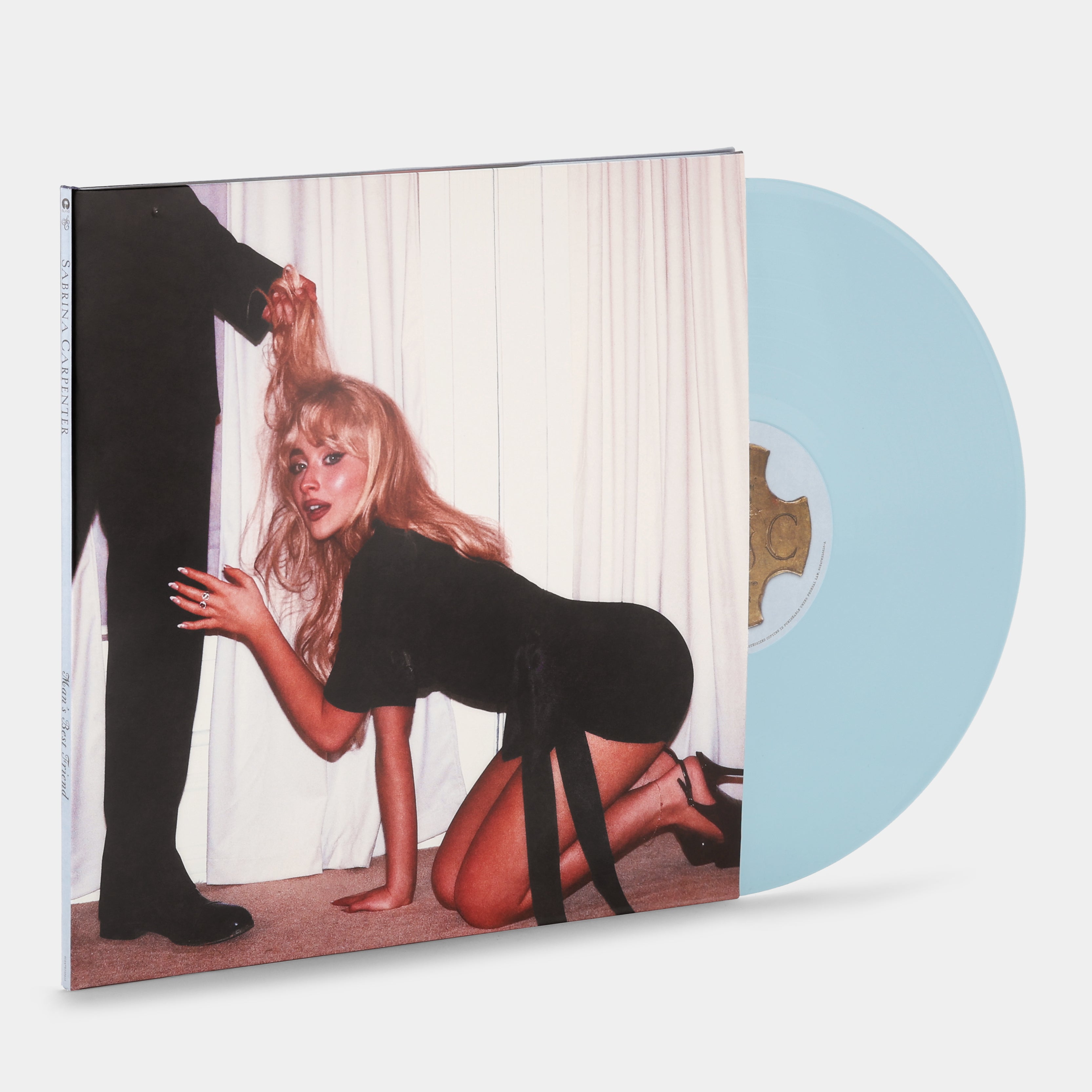 Sabrina Carpenter - Man's Best Friend LP Light Blue Vinyl Record