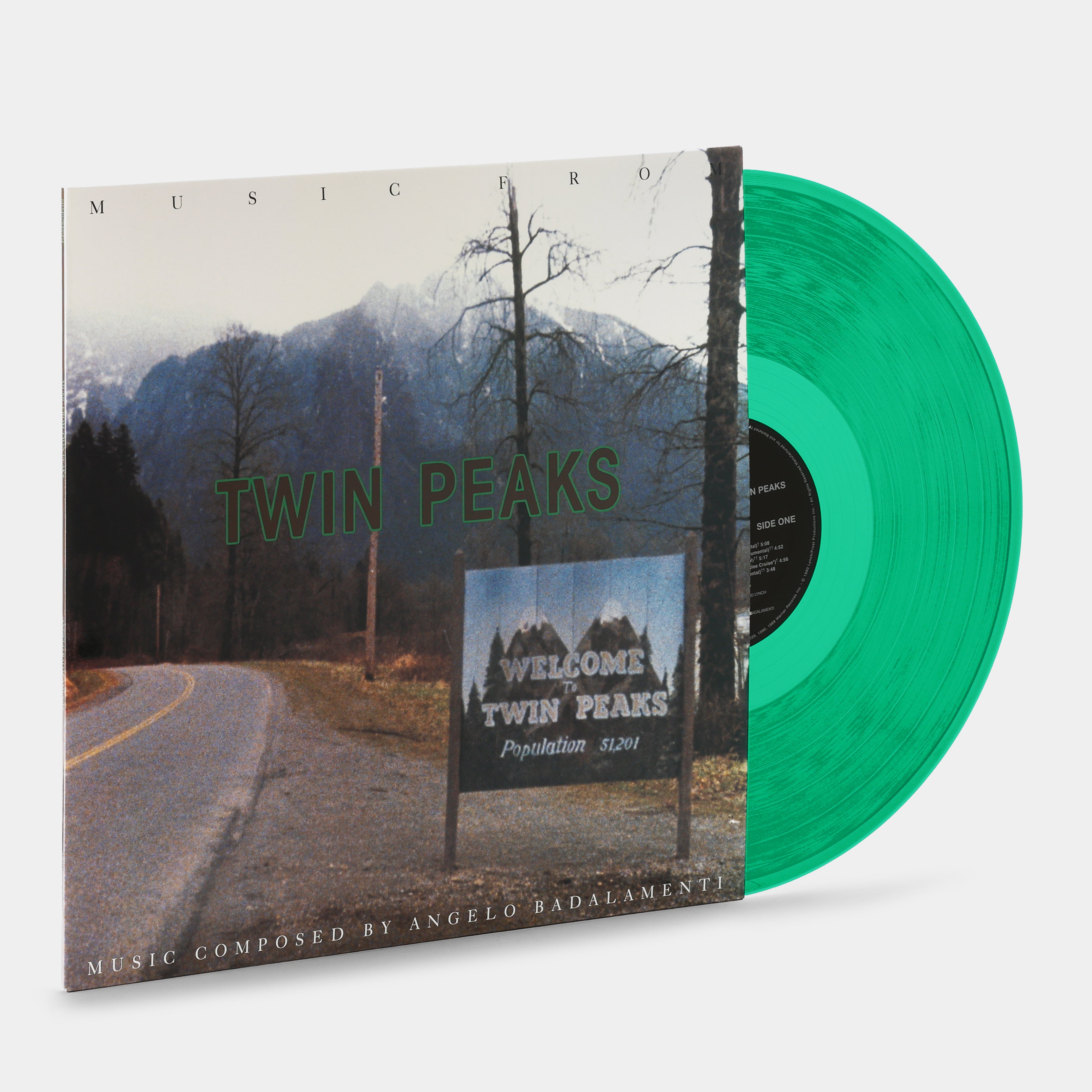 Angelo Badalamenti - Music From Twin Peaks LP Translucent Green Vinyl Record