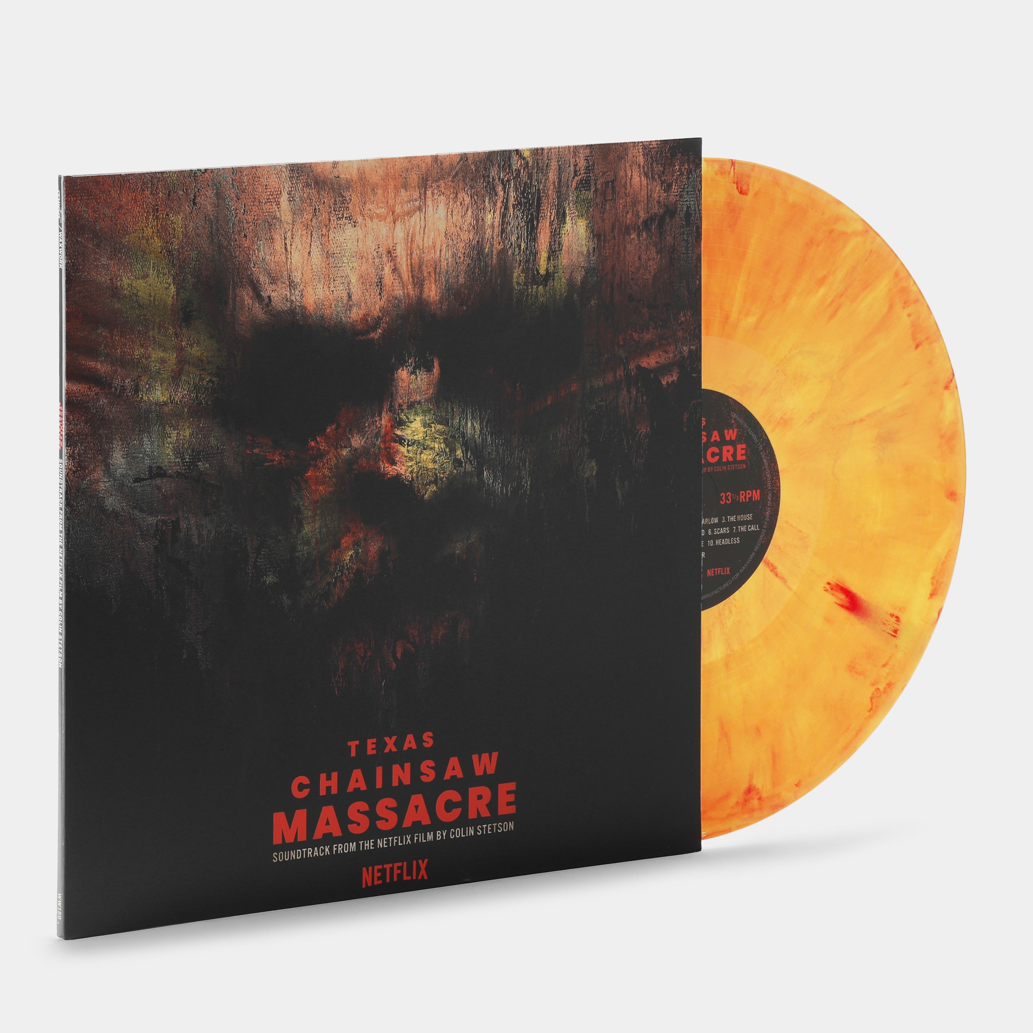 Colin Stetson - Texas Chainsaw Massacre (Original Motion Picture Soundtrack) LP Sunflower and Blood Swirl Vinyl Record
