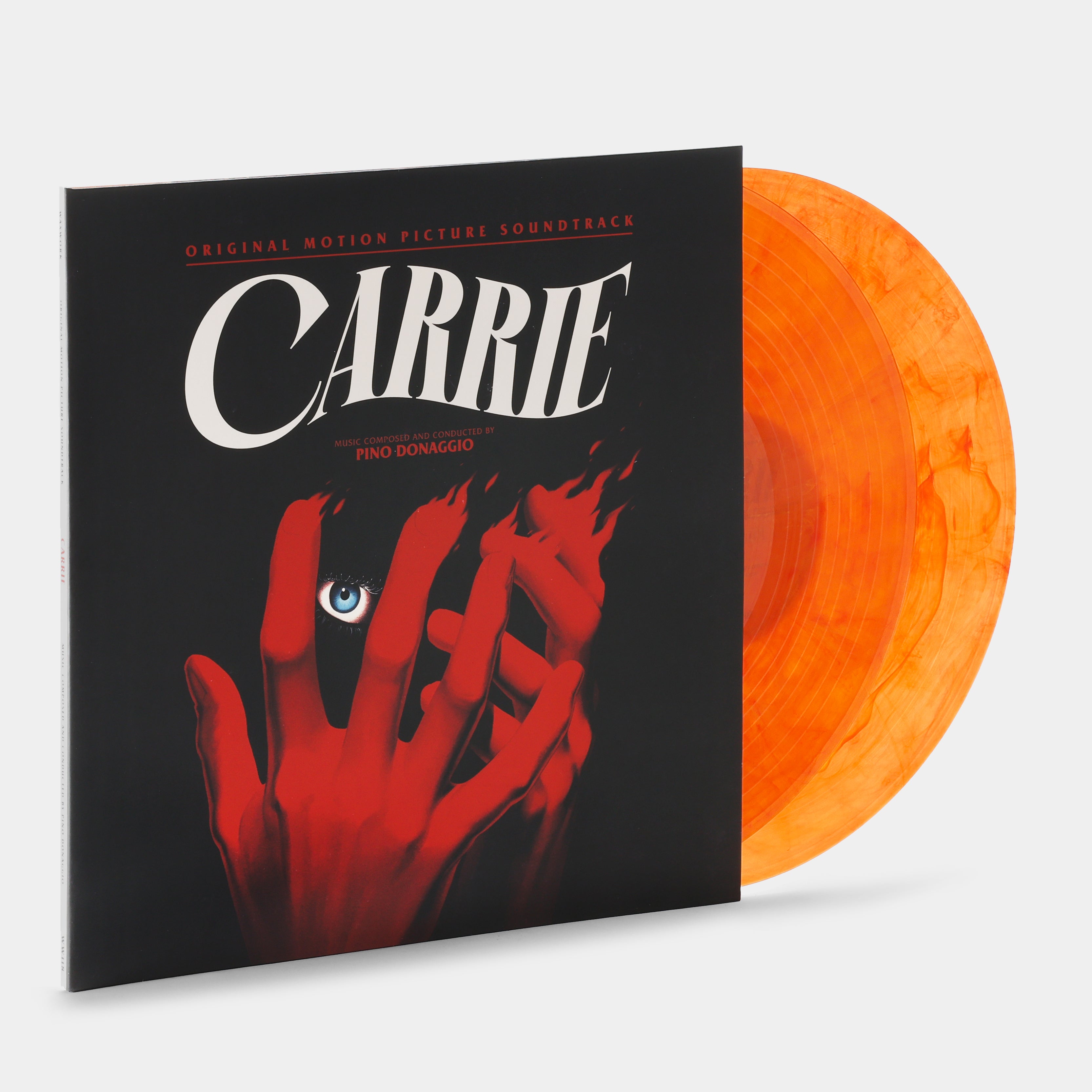 Pino Donaggio - Carrie (Original Motion Picture Soundtrack) 2xLP Orange Smoke Vinyl Record